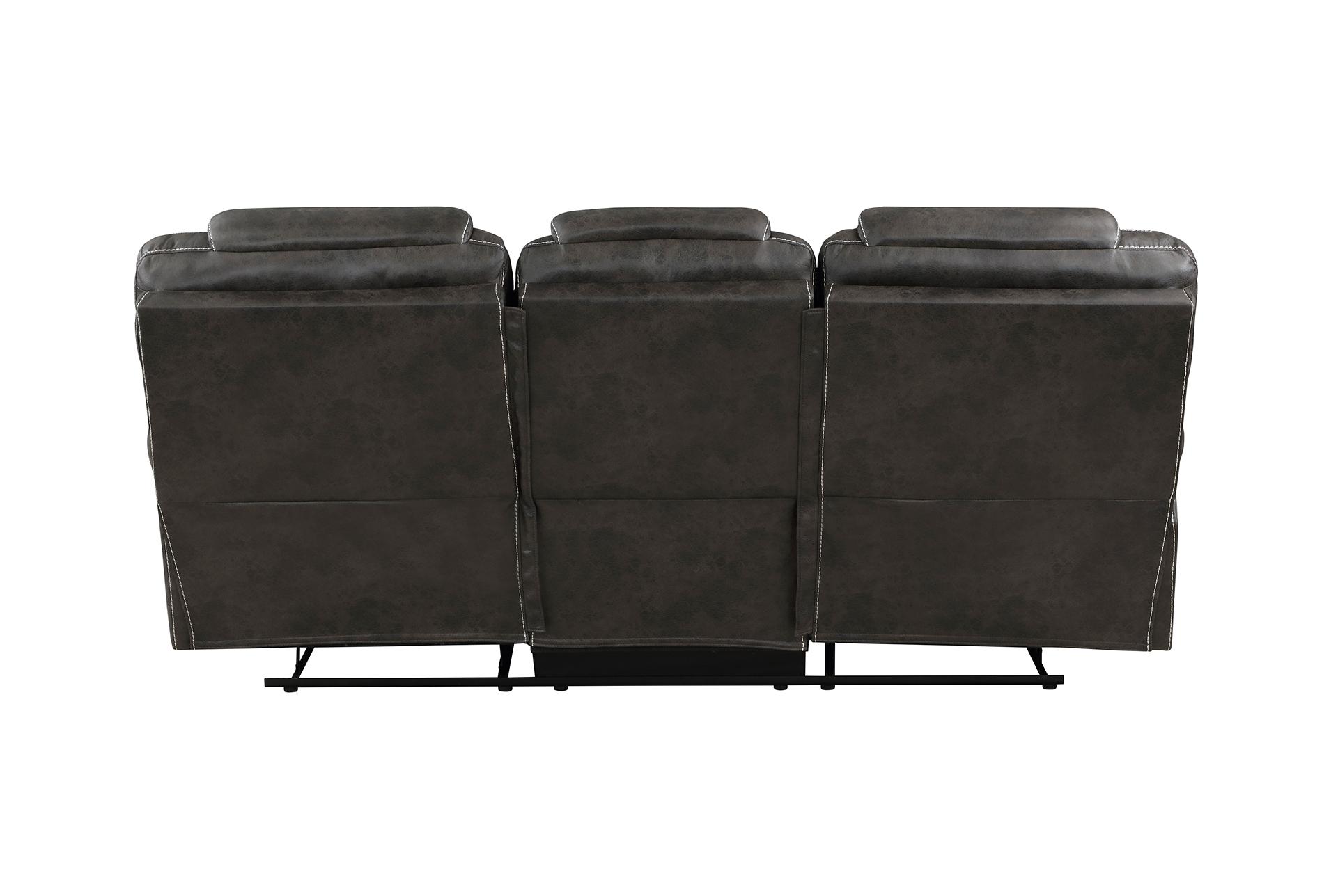 milford chocolate polyester 87" microfiber manual reclining sofa | fabric 16 milford chocolate polyester 87" microfiber manual reclining sofa | fabric