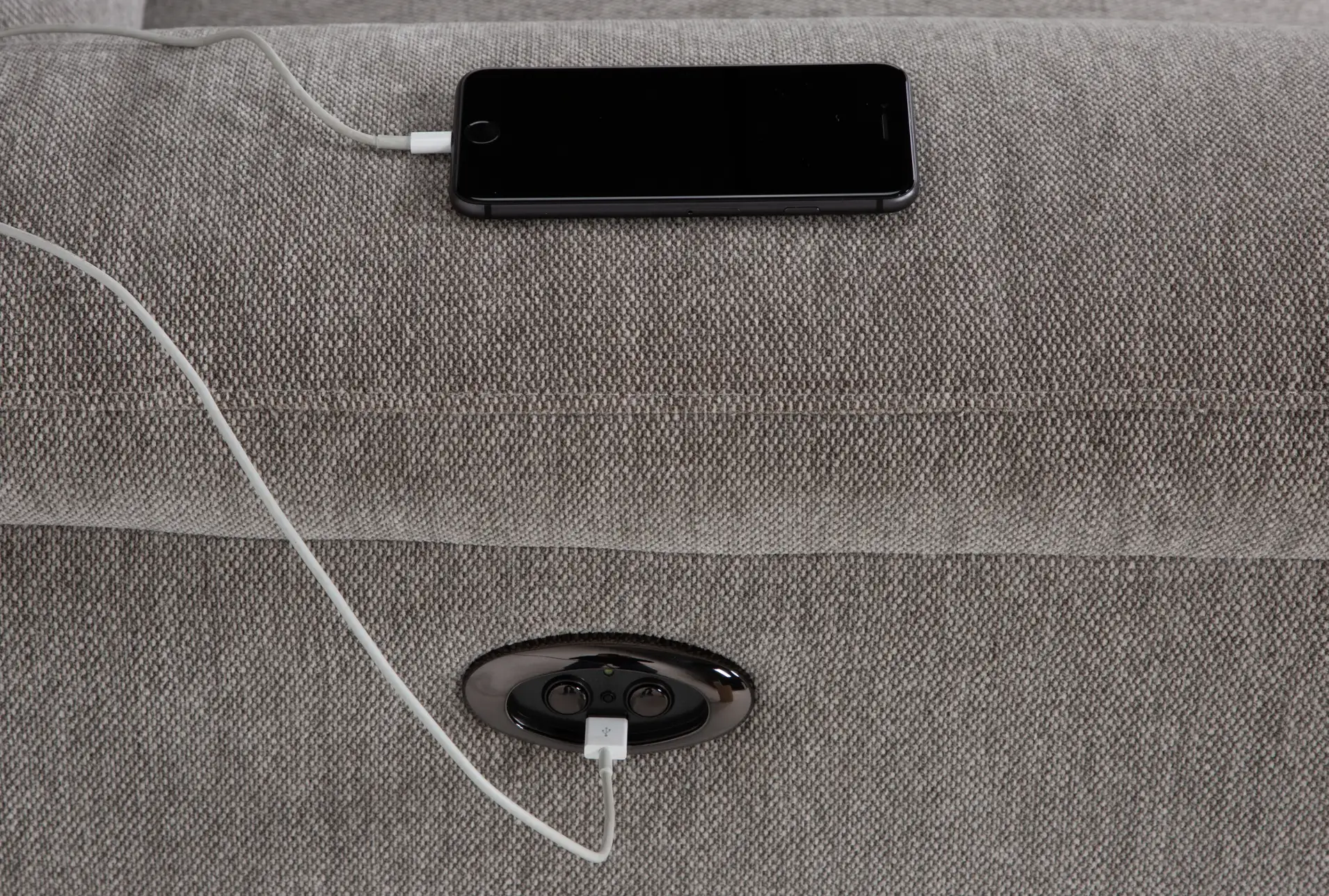 felix grey 141" 7 piece power reclining modular sectional with storage console left arm facing chaise wireless charging cupholders & usb 27 felix grey 141" 7 piece power reclining modular sectional with storage console left arm facing chaise wireless charging cupholders & usb