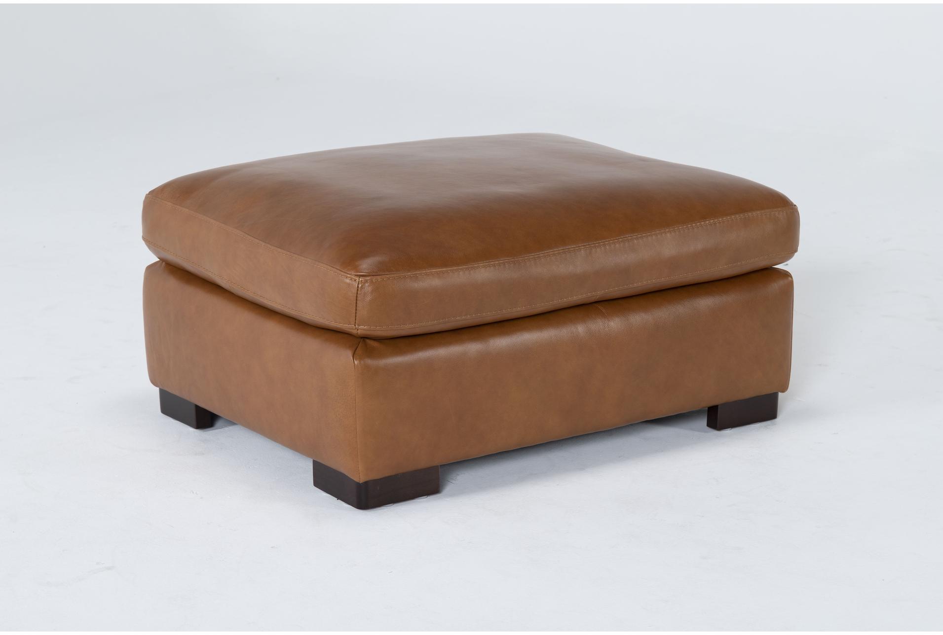 mason brown leather rectangle ottoman 6 mason brown leather rectangle ottoman