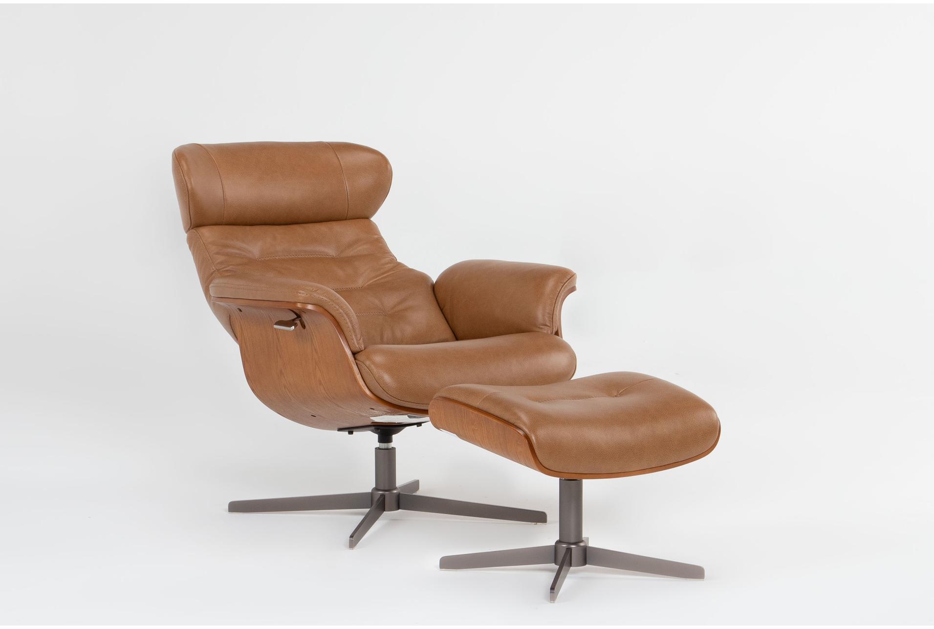 amala saddle brown leather reclining swivel arm chair with adjustable headrest & ottoman | solid | adjustable headrests 13 amala saddle brown leather reclining swivel arm chair with adjustable headrest & ottoman | solid | adjustable headrests