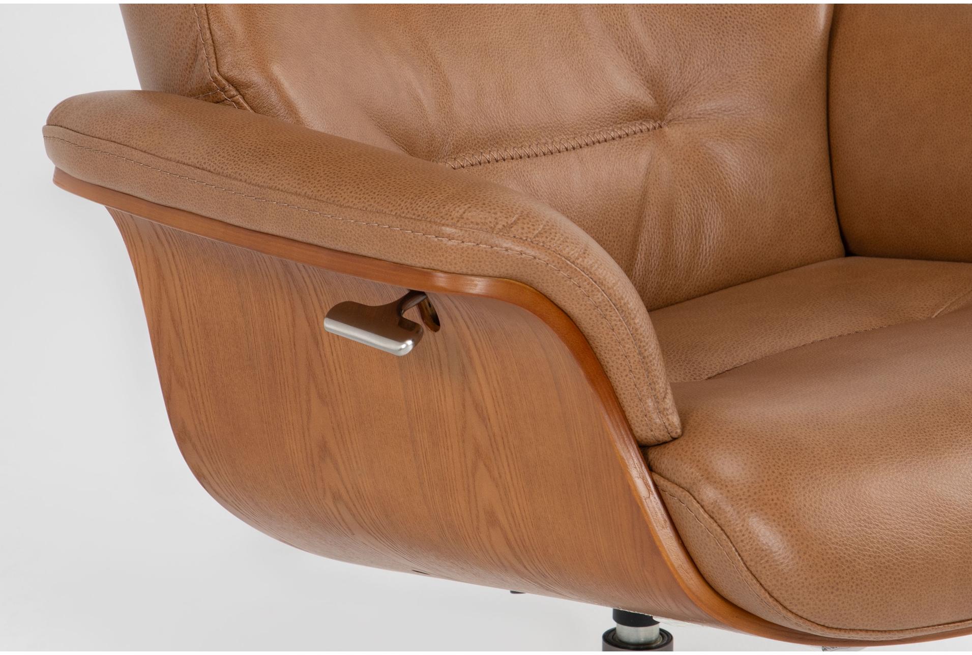 amala saddle brown leather reclining swivel arm chair with adjustable headrest & ottoman | solid | adjustable headrests 16 amala saddle brown leather reclining swivel arm chair with adjustable headrest & ottoman | solid | adjustable headrests