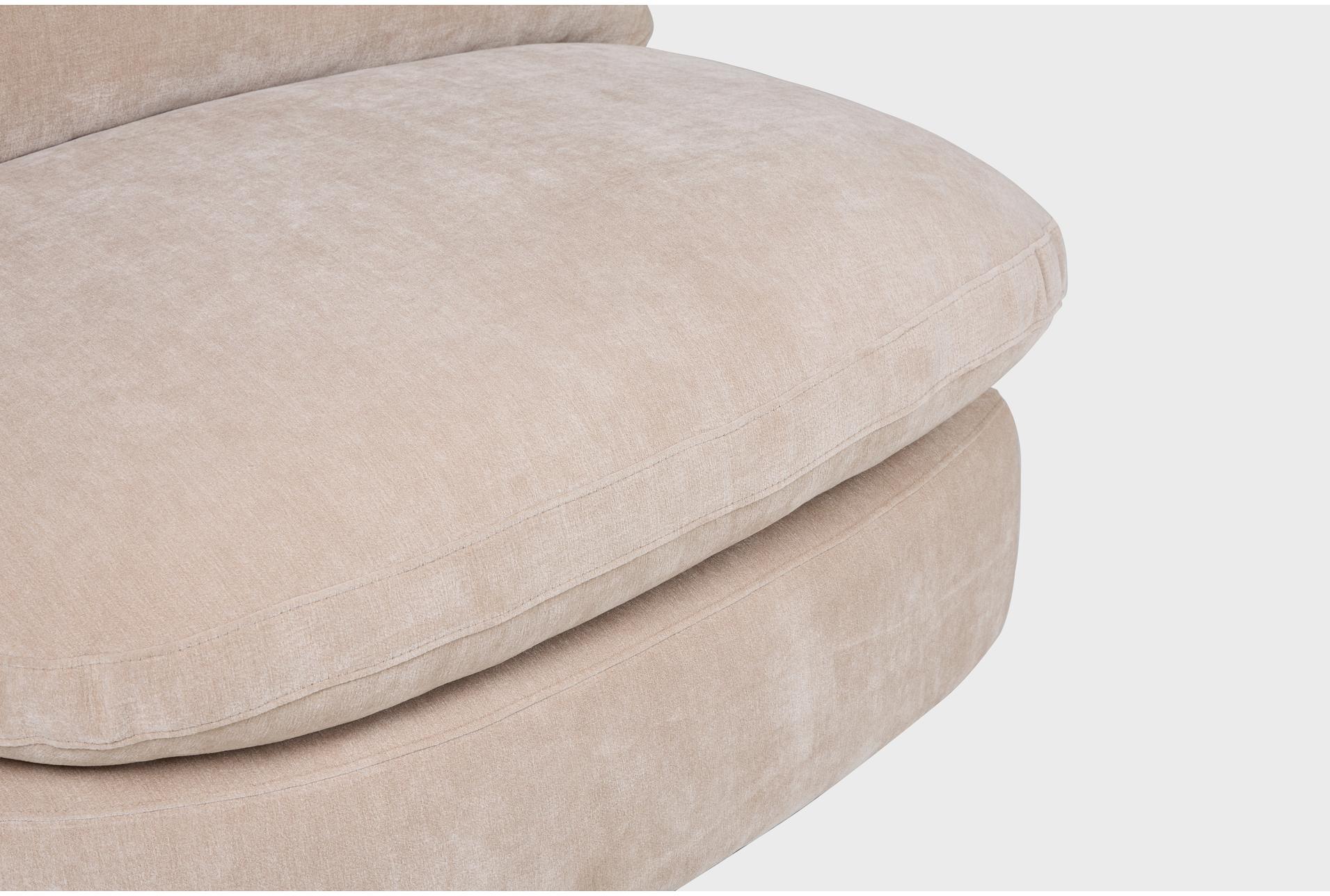 kendall 98" sand beige fabric cloud-like 2 piece curved modular loveseat 17 kendall 98" sand beige fabric cloud-like 2 piece curved modular loveseat