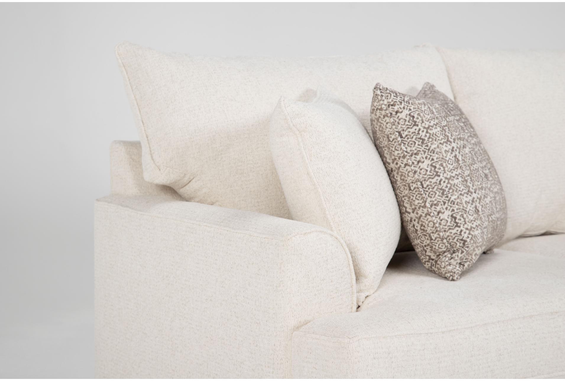 belinha ii opal white ivory fabric 107" modular 2 piece sectional with right arm facing chaise | loose reversible back 10 belinha ii opal white ivory fabric 107" modular 2 piece sectional with right arm facing chaise | loose reversible back
