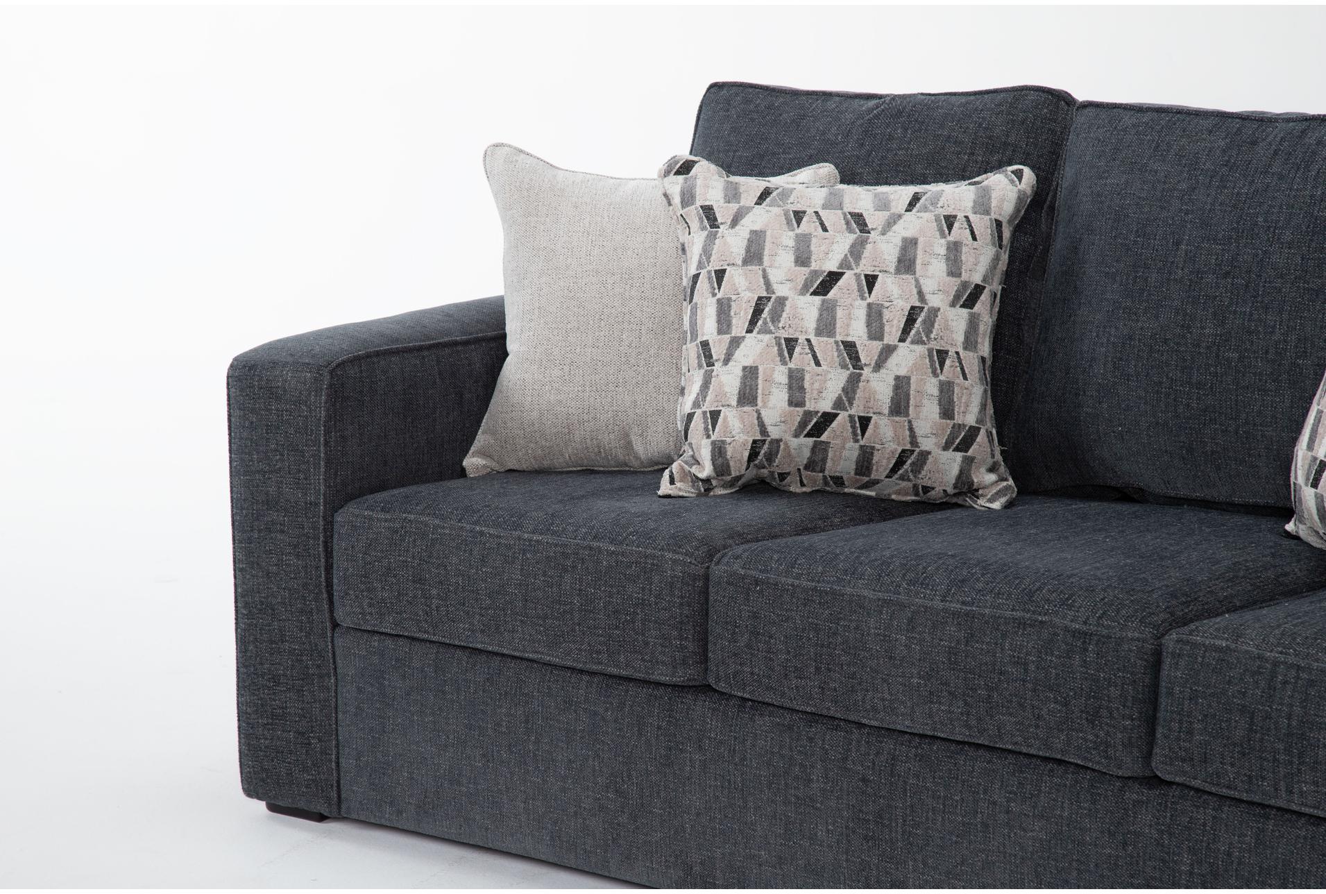monterey twilight blue grey fabric 86" 3 piece sofa loveseat & oversized arm chair set | loose reversible back 9 monterey twilight blue grey fabric 86" 3 piece sofa loveseat & oversized arm chair set | loose reversible back