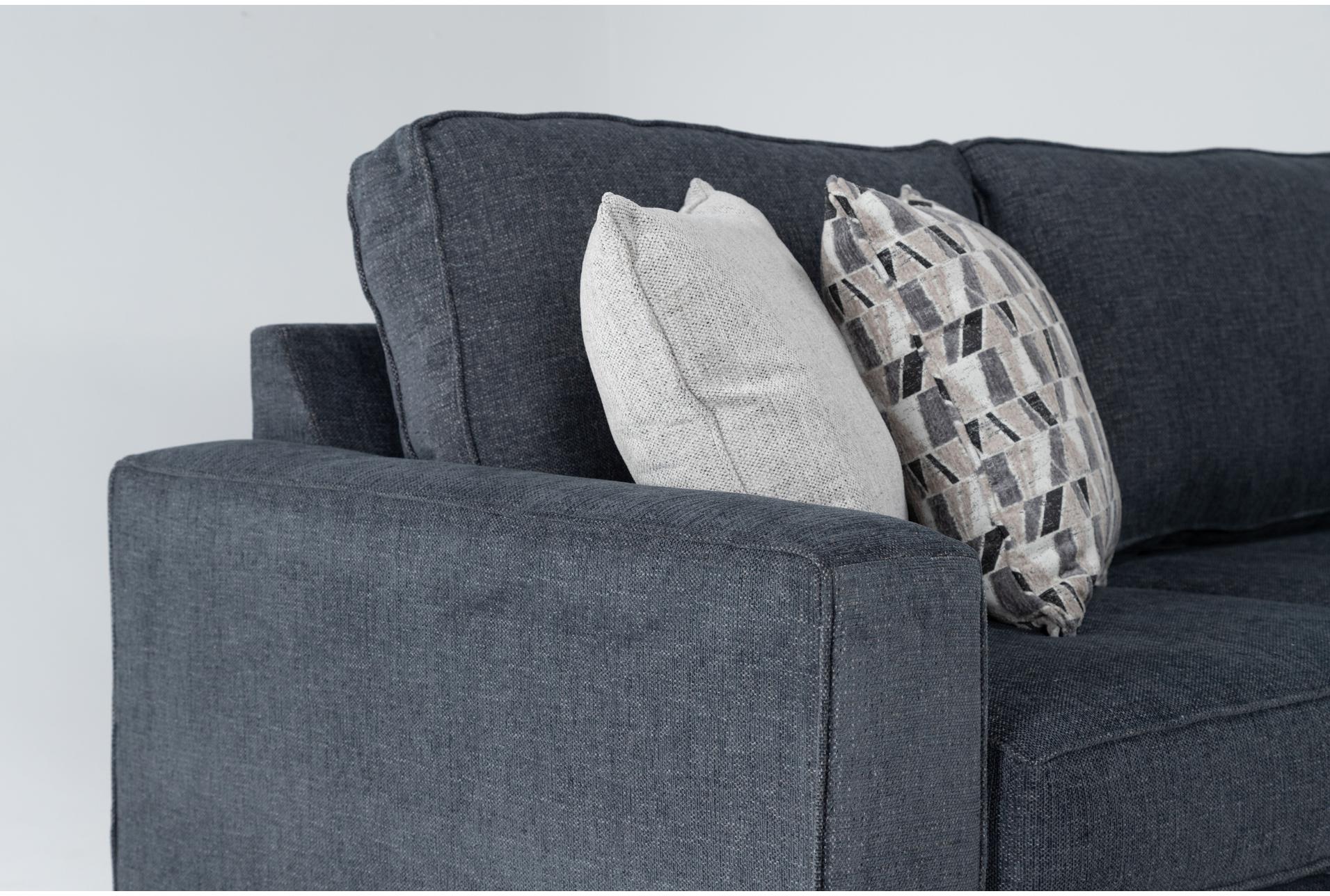 monterey twilight blue grey fabric 86" 3 piece sofa loveseat & oversized arm chair set | loose reversible back 10 monterey twilight blue grey fabric 86" 3 piece sofa loveseat & oversized arm chair set | loose reversible back