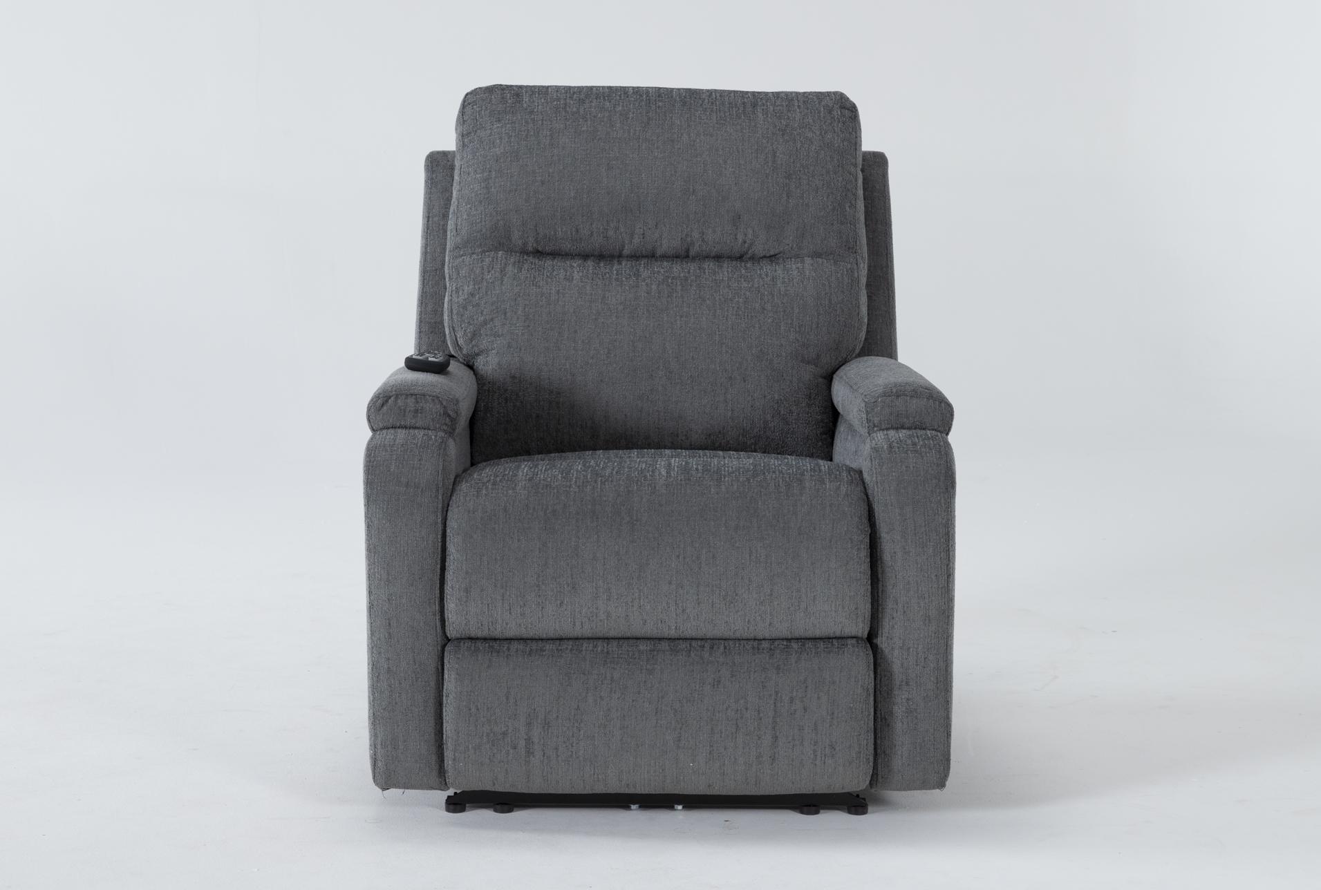 majorca sterling grey power wallaway recliner with power headrest power lumbar heat & massage | wall hugger 1 majorca sterling grey power wallaway recliner with power headrest power lumbar heat & massage | wall hugger