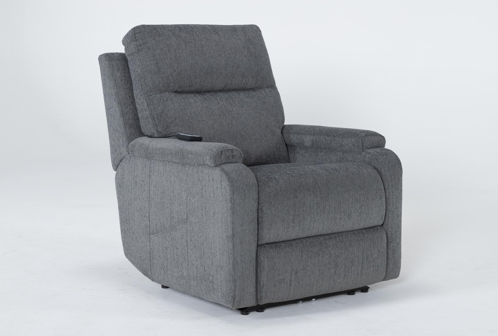 majorca sterling grey power wallaway recliner with power headrest power lumbar heat & massage | wall hugger 10 majorca sterling grey power wallaway recliner with power headrest power lumbar heat & massage | wall hugger