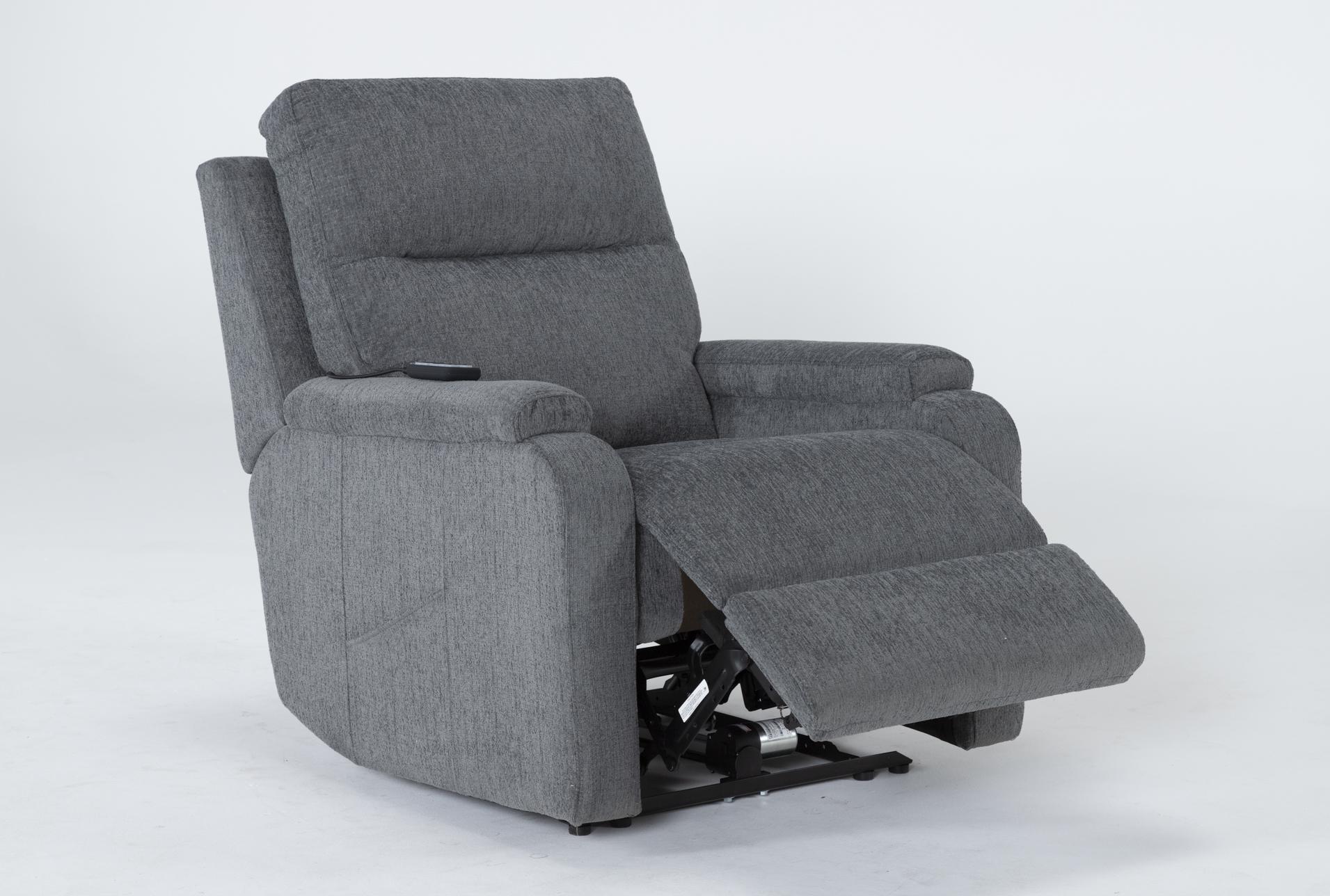 majorca sterling grey power wallaway recliner with power headrest power lumbar heat & massage | wall hugger 11 majorca sterling grey power wallaway recliner with power headrest power lumbar heat & massage | wall hugger