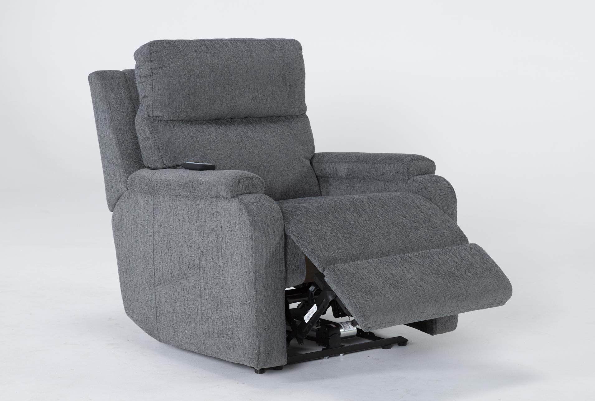 majorca sterling grey power wallaway recliner with power headrest power lumbar heat & massage | wall hugger 12 majorca sterling grey power wallaway recliner with power headrest power lumbar heat & massage | wall hugger