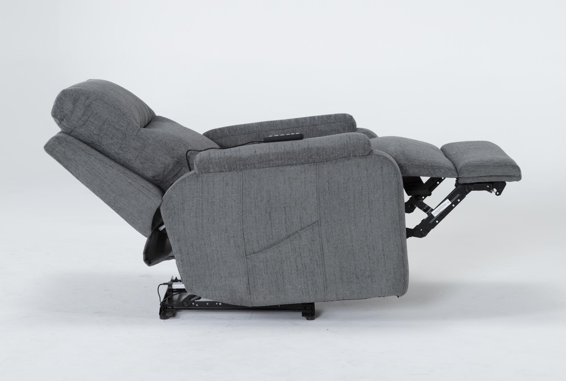 majorca sterling grey power wallaway recliner with power headrest power lumbar heat & massage | wall hugger 13 majorca sterling grey power wallaway recliner with power headrest power lumbar heat & massage | wall hugger