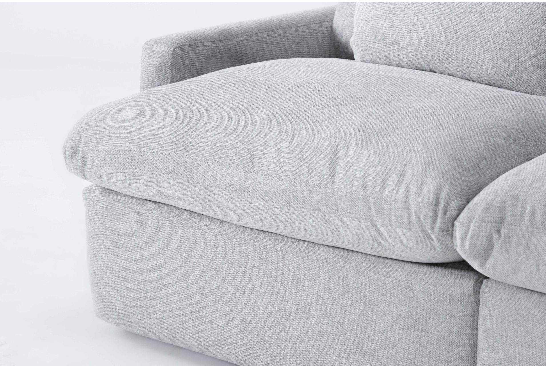 jolene silver grey 158" 6 piece l-shaped modular sectional with ottoman 6 jolene silver grey 158" 6 piece l-shaped modular sectional with ottoman