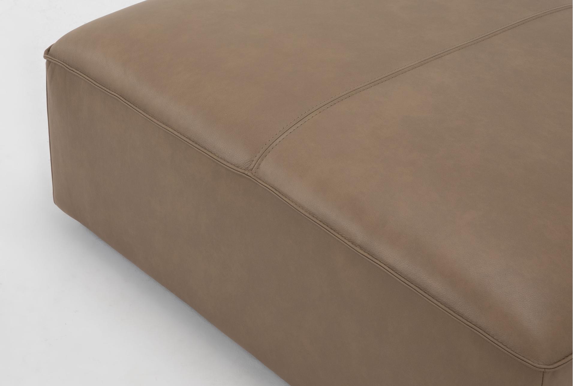 rhone 122" light brown leather 5 piece modular l-shaped sectional ottoman & swivel chair 15 rhone 122" light brown leather 5 piece modular l-shaped sectional ottoman & swivel chair