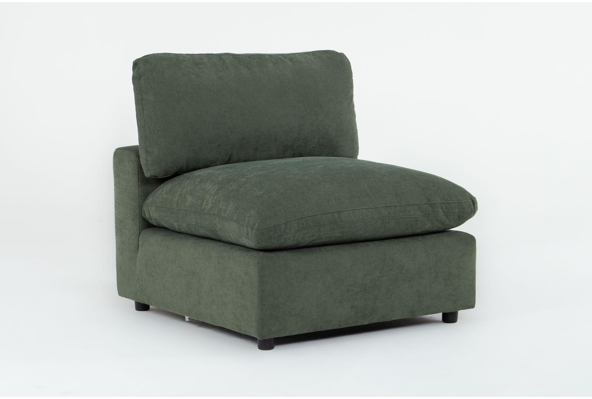 zone green armless chair | fabric | solid | modular | loose reversible back 5 zone green armless chair | fabric | solid | modular | loose reversible back