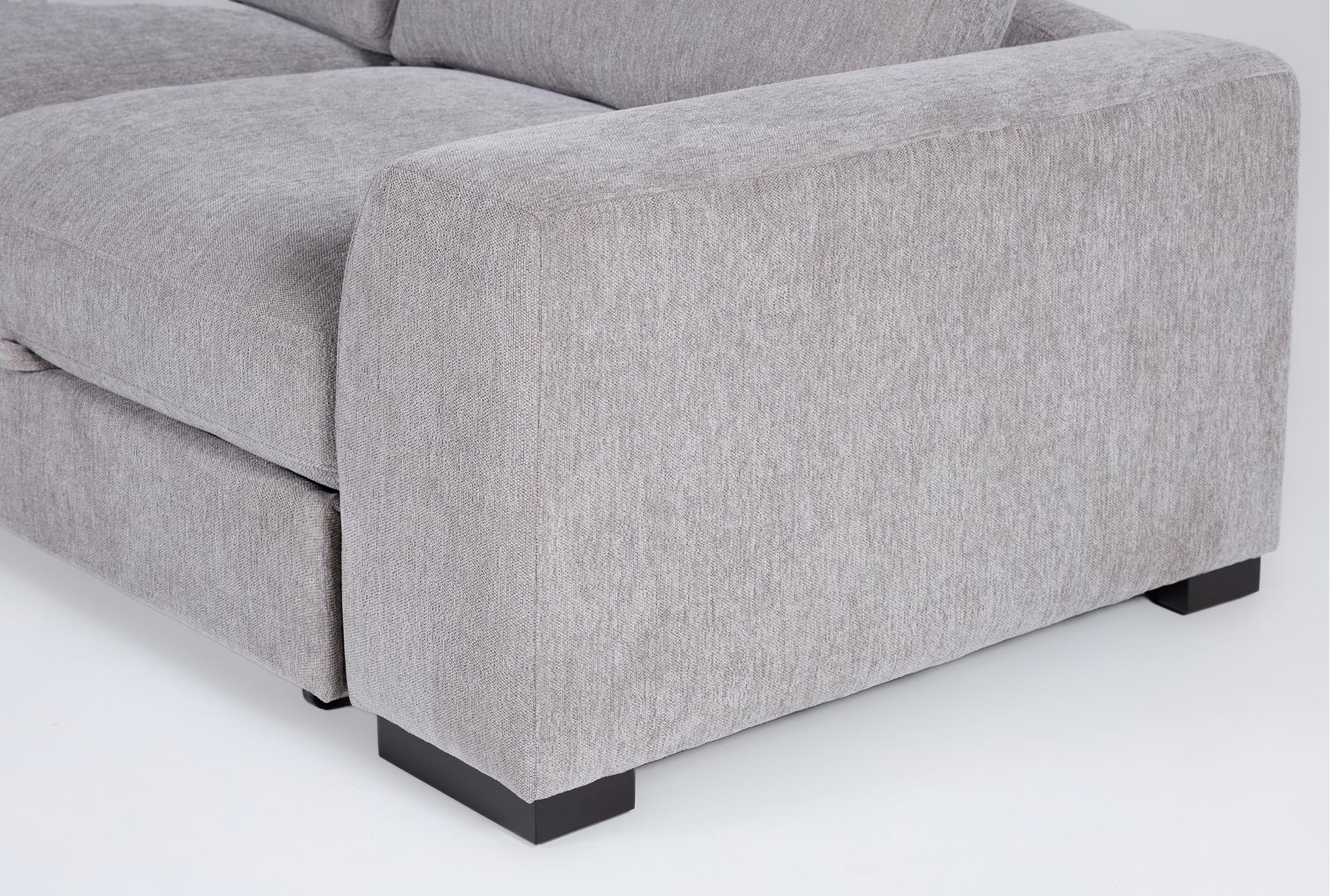 kaden grey fabric 147" 4 piece u-shaped convertible futon sleeper sectional with left arm facing storage chaise with storage 21 kaden grey fabric 147" 4 piece u-shaped convertible futon sleeper sectional with left arm facing storage chaise with storage