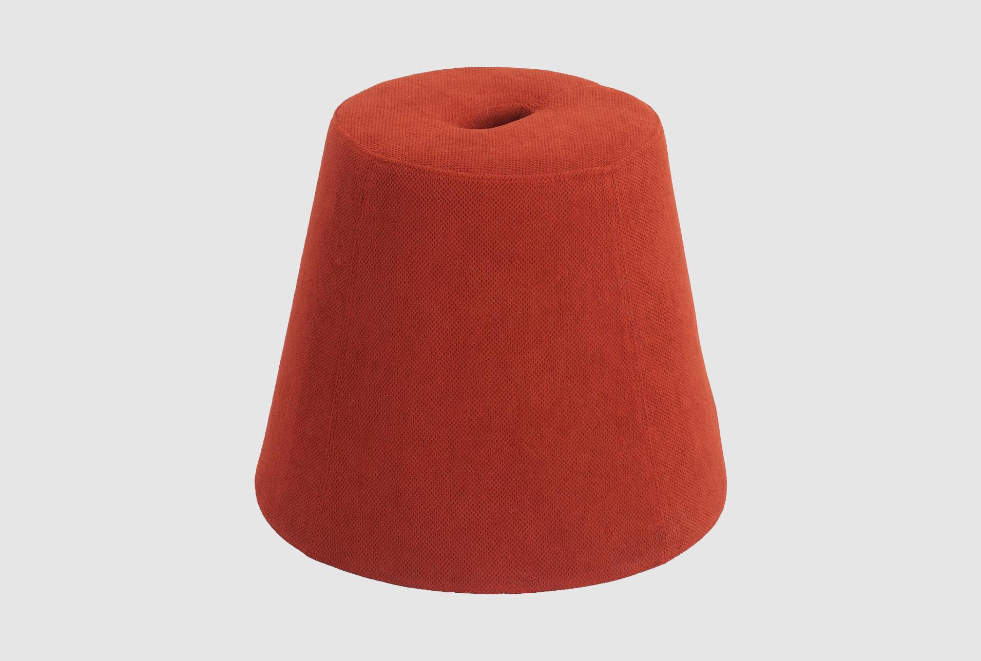 upela red round stackable fabric ottoman 1 upela red round stackable fabric ottoman