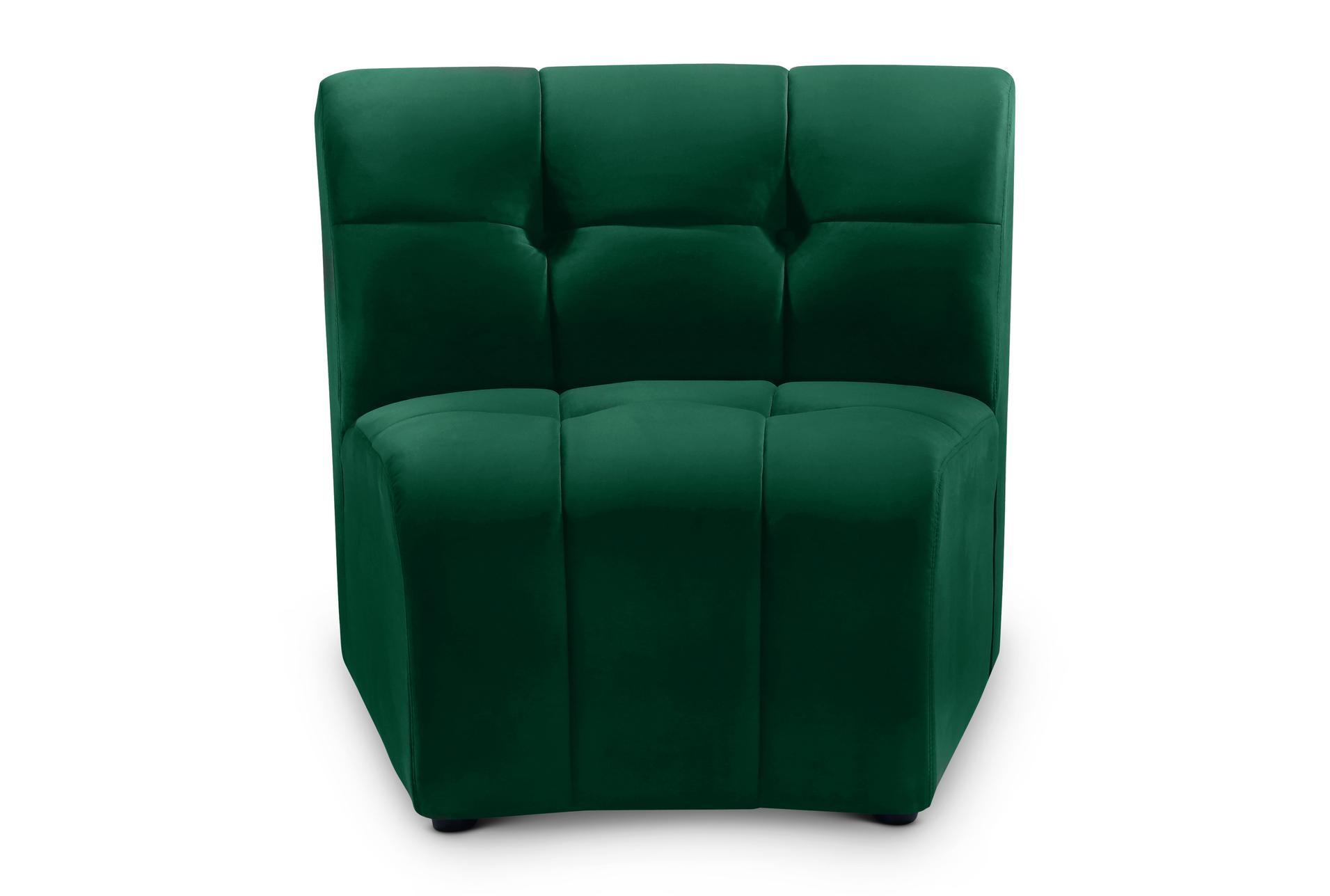 limitless green velvet modular chair | fabric 1 limitless green velvet modular chair | fabric