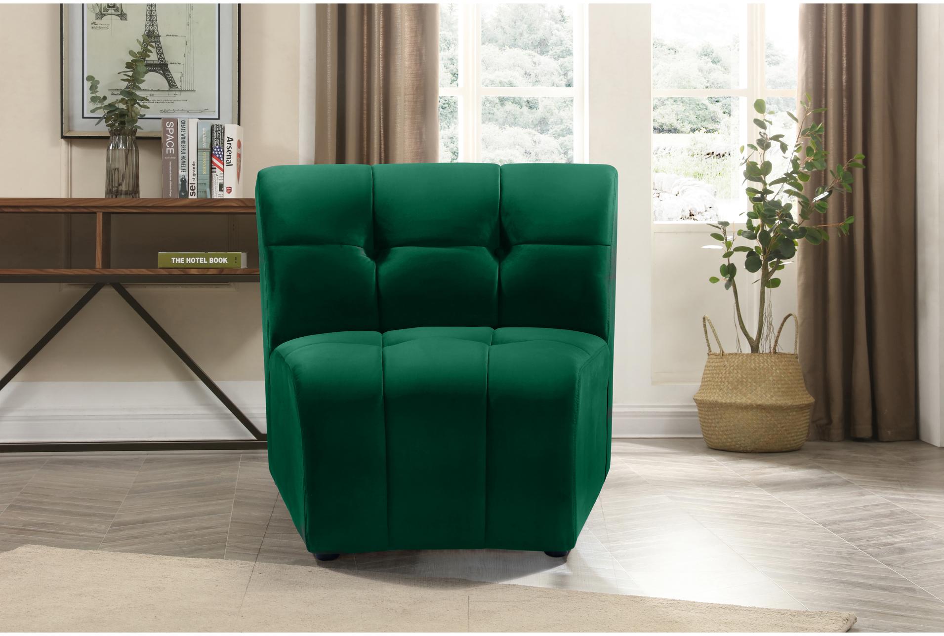 limitless green velvet modular chair | fabric 18 limitless green velvet modular chair | fabric