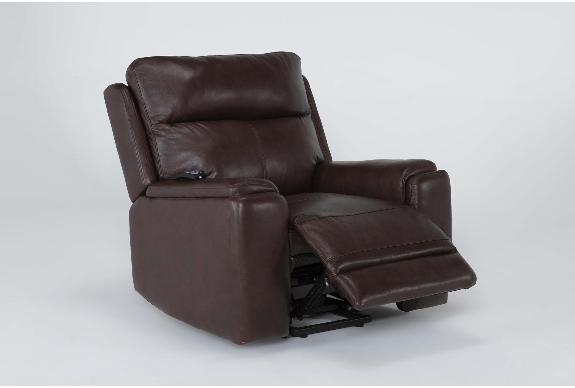 buckley cognac brown leather oversized power dual motor lift recliner with power headrest & usb | wallaway 12 buckley cognac brown leather oversized power dual motor lift recliner with power headrest & usb | wallaway