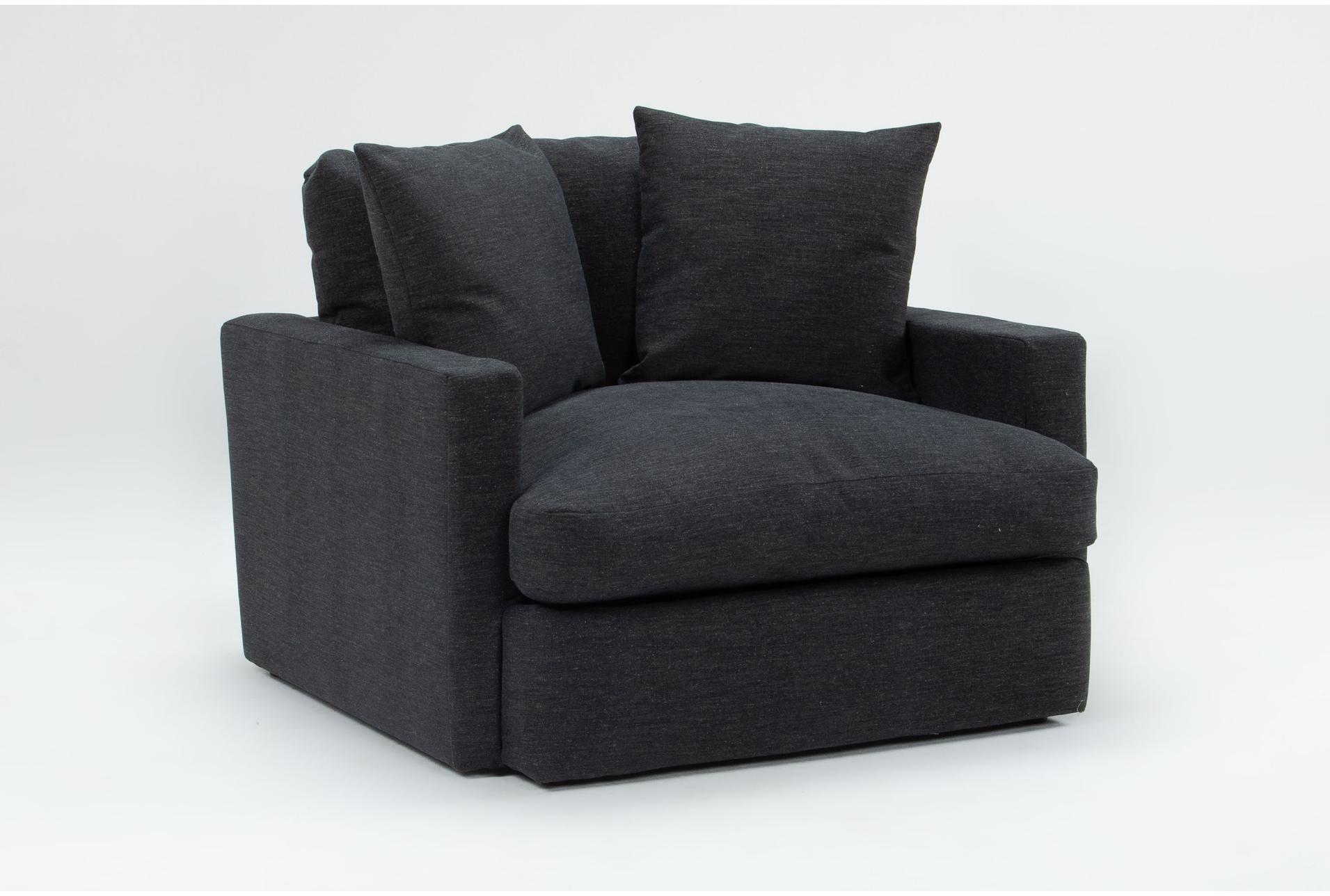 grand down iii black fabric 46" chair | made in the usa 8 grand down iii black fabric 46" chair | made in the usa
