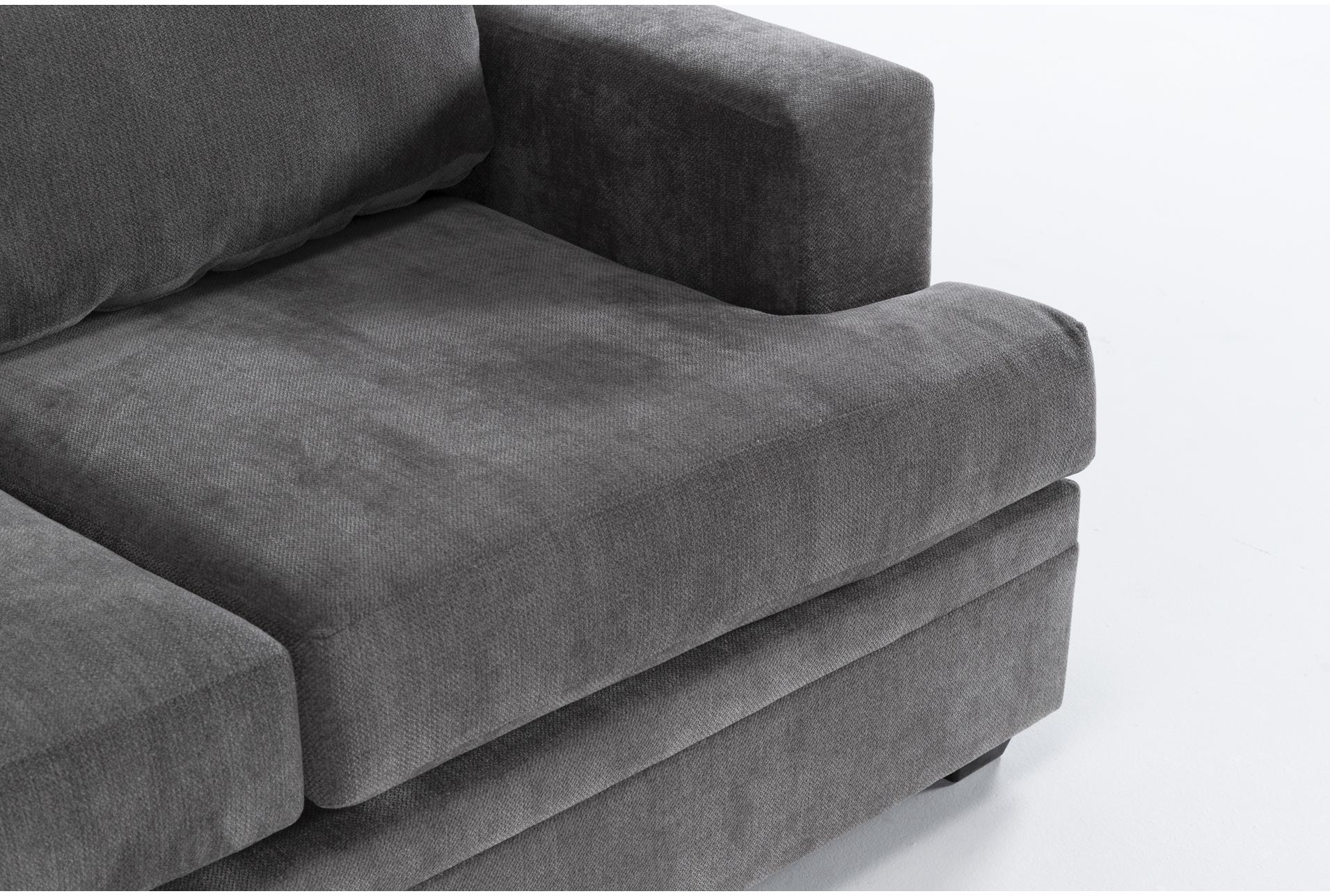 bonaterra charcoal grey fabric 127" 2 piece l-shaped sectional with left arm facing corner chaise & storage ottoman 13 bonaterra charcoal grey fabric 127" 2 piece l-shaped sectional with left arm facing corner chaise & storage ottoman