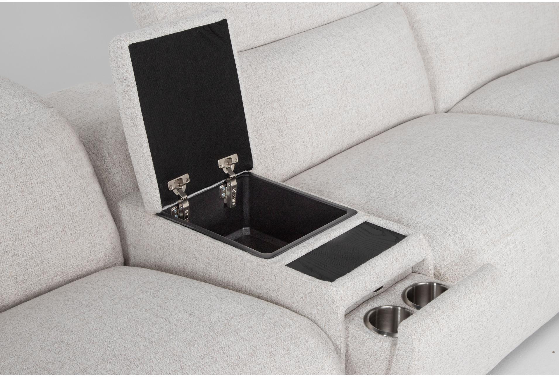 morro bay ii beige 144" 6 piece power reclining u-shaped modular sectional with right arm facing chaise power headrest wireless charging storage pop out cupholders & usb 18 morro bay ii beige 144" 6 piece power reclining u-shaped modular sectional with right arm facing chaise power headrest wireless charging storage pop out cupholders & usb