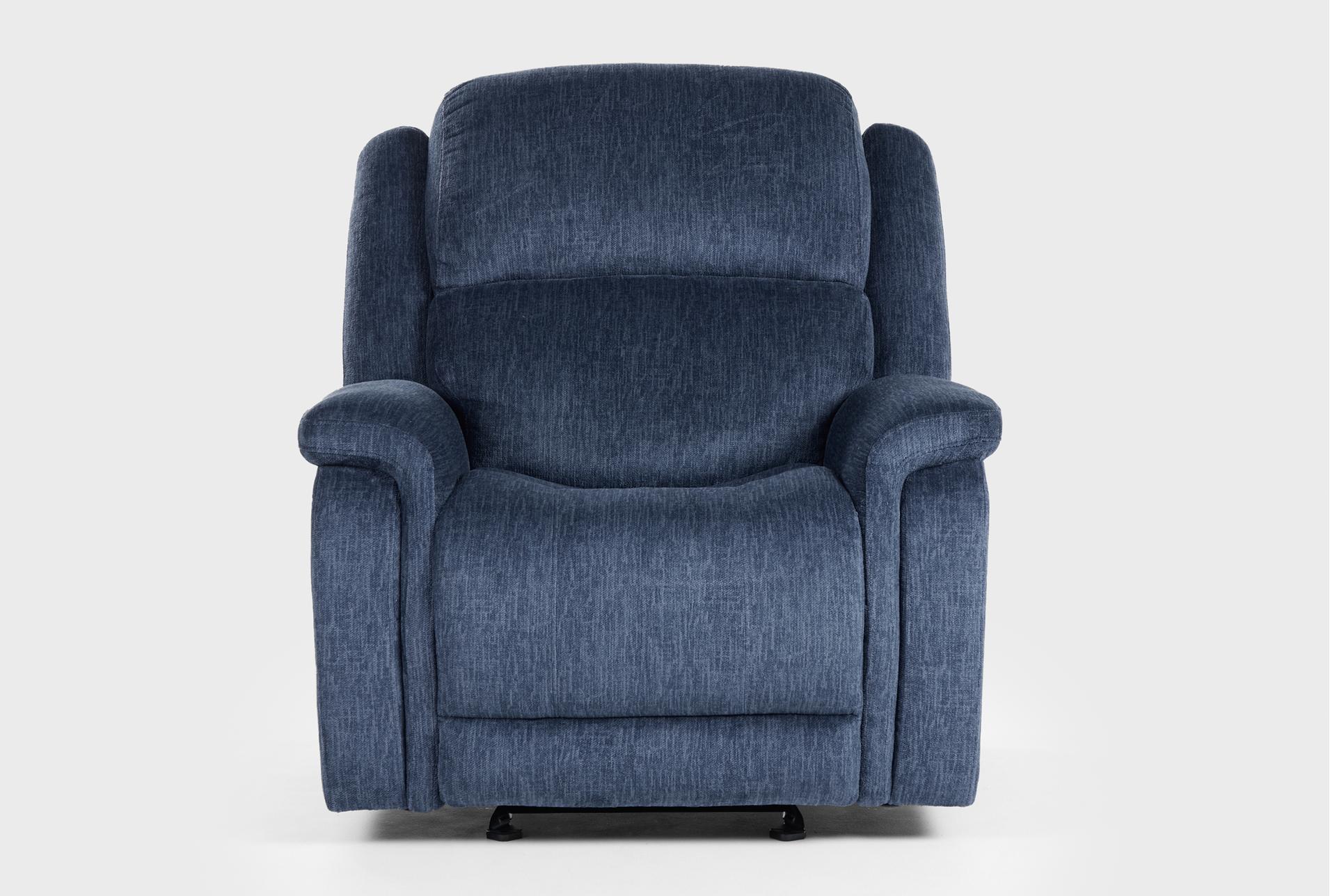juno blue fabric 39" manual rocker recliner 1 juno blue fabric 39" manual rocker recliner