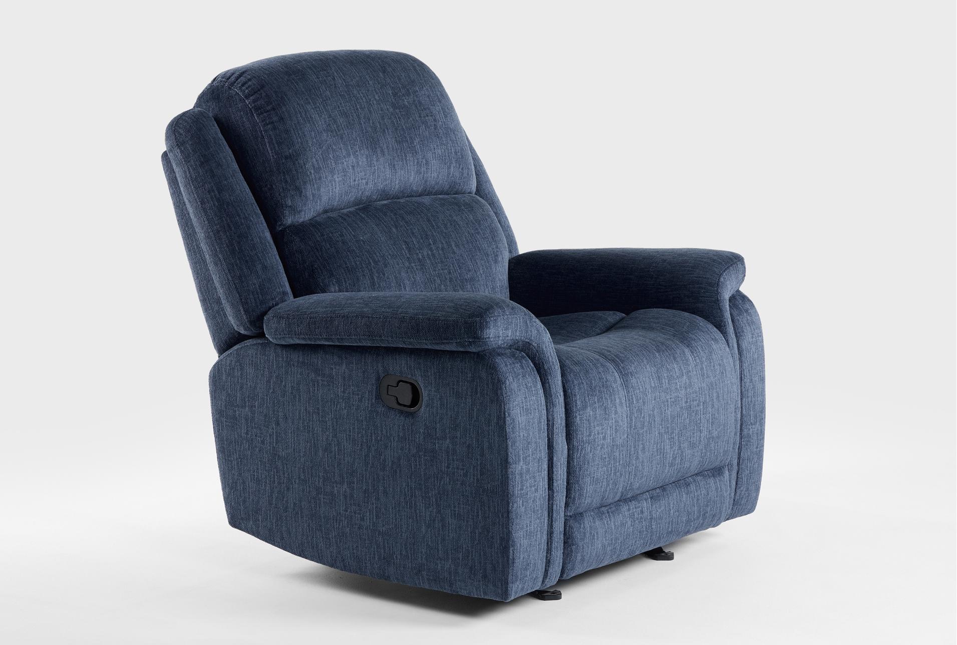 juno blue fabric 39" manual rocker recliner 14 juno blue fabric 39" manual rocker recliner