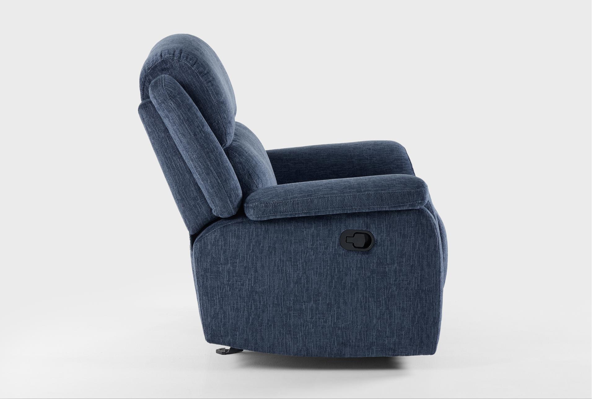 juno blue fabric 39" manual rocker recliner 15 juno blue fabric 39" manual rocker recliner