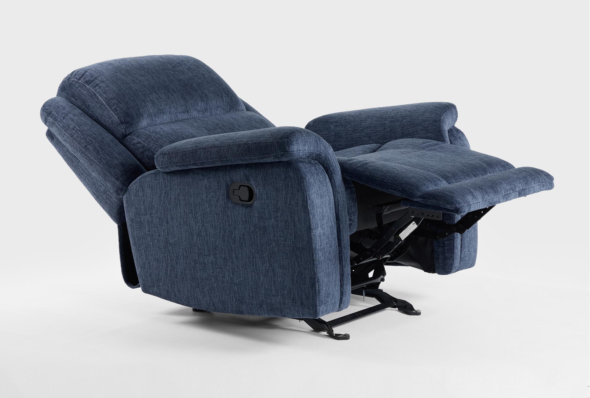juno blue fabric 39" manual rocker recliner 17 juno blue fabric 39" manual rocker recliner