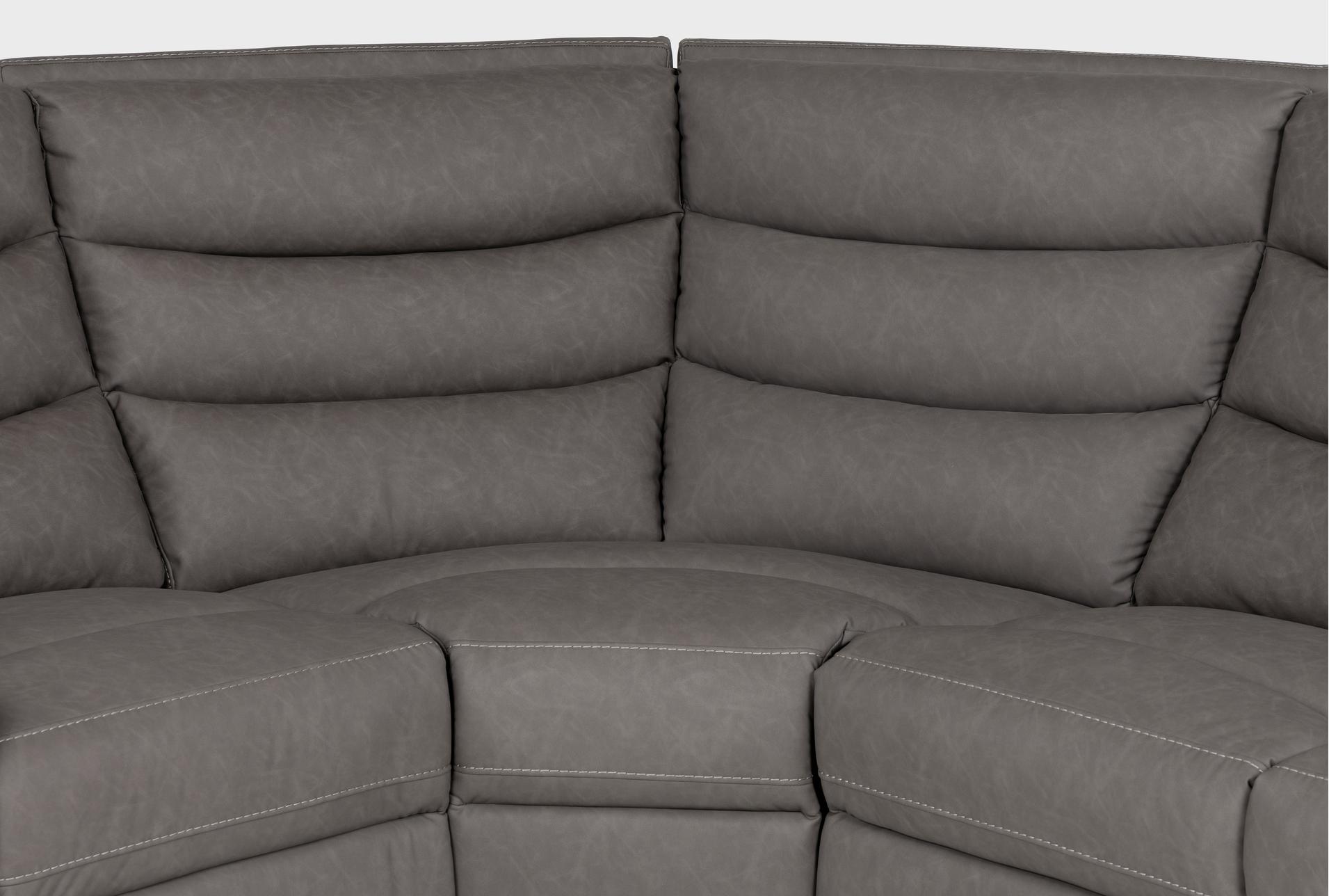 casimir charcoal 6 piece fabric 106" power reclining sectional with console & usb 29 casimir charcoal 6 piece fabric 106" power reclining sectional with console & usb