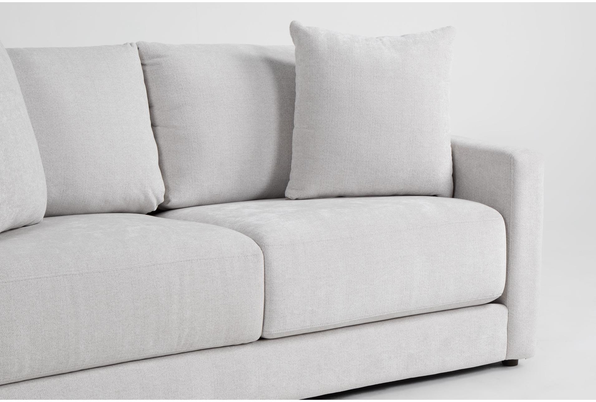 alicia greige grey chenille 138" 3 piece sectional with left arm facing chaise | reversible | fabric 10 alicia greige grey chenille 138" 3 piece sectional with left arm facing chaise | reversible | fabric