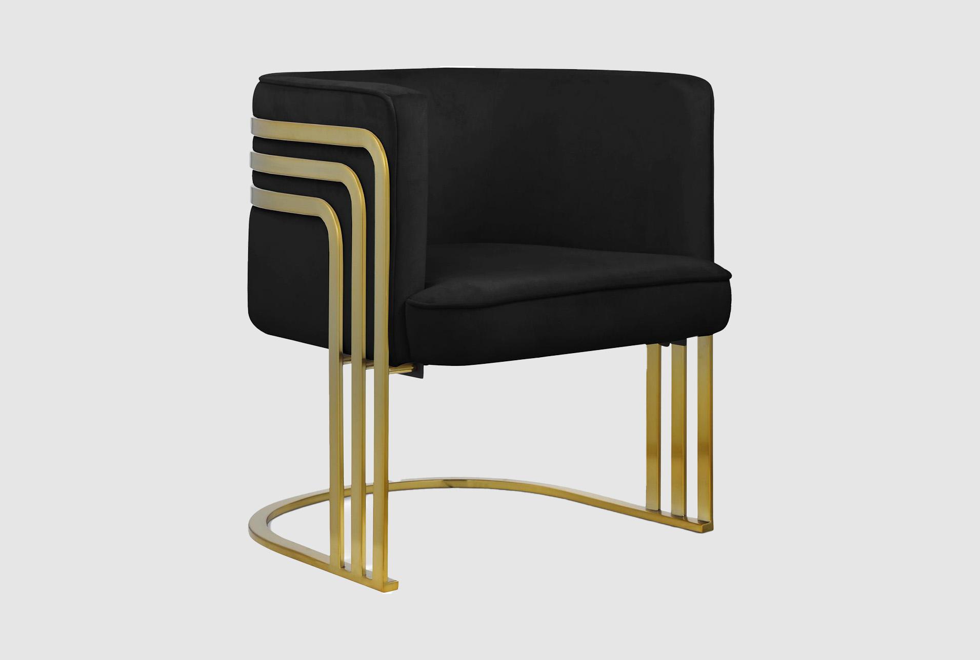 rays black velvet accent chair | with arms | fabric | armless 1 rays black velvet accent chair | with arms | fabric | armless