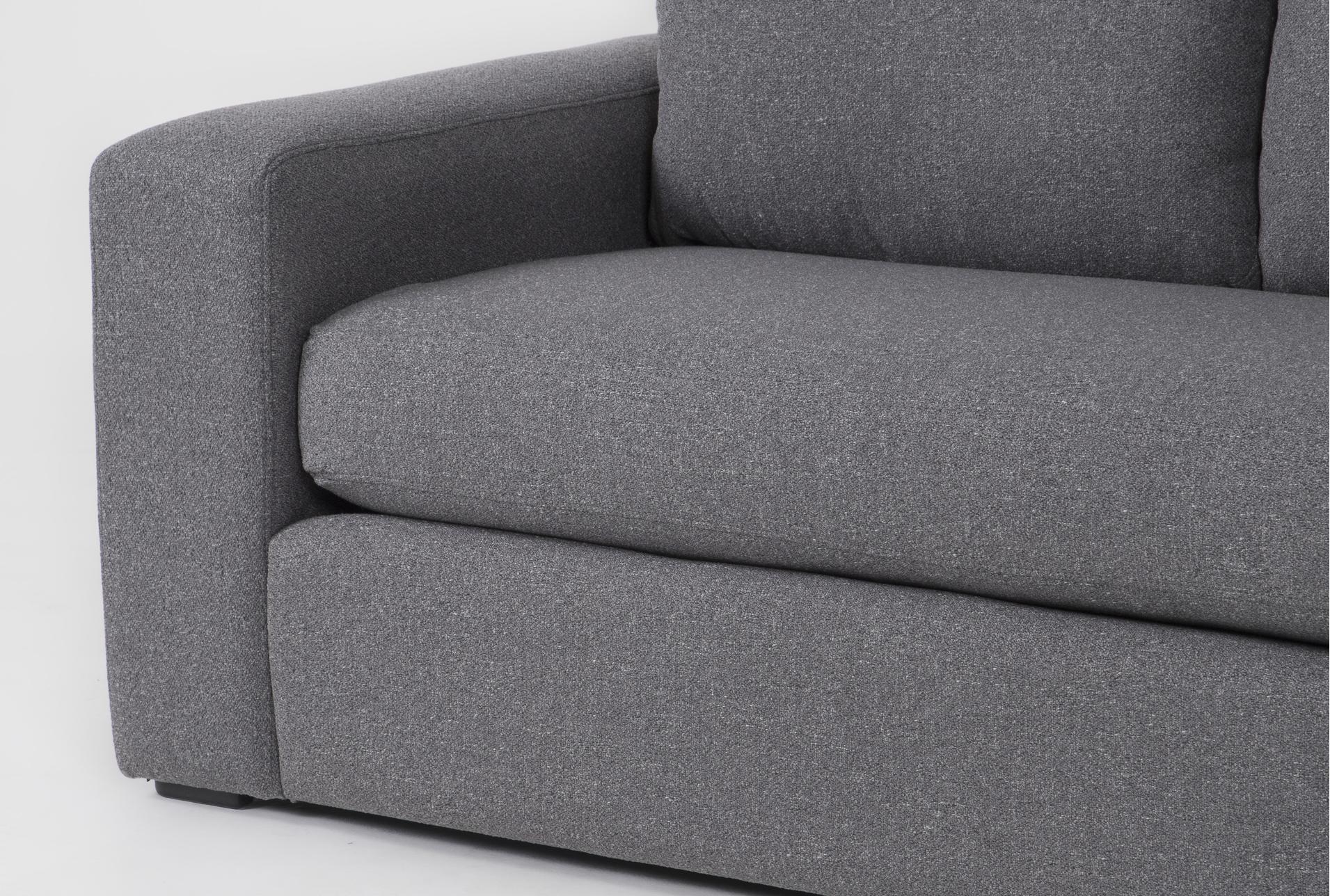 isabella ii charcoal 146" 4 piece sectional with right arm facing chaise & ottoman 12 isabella ii charcoal 146" 4 piece sectional with right arm facing chaise & ottoman