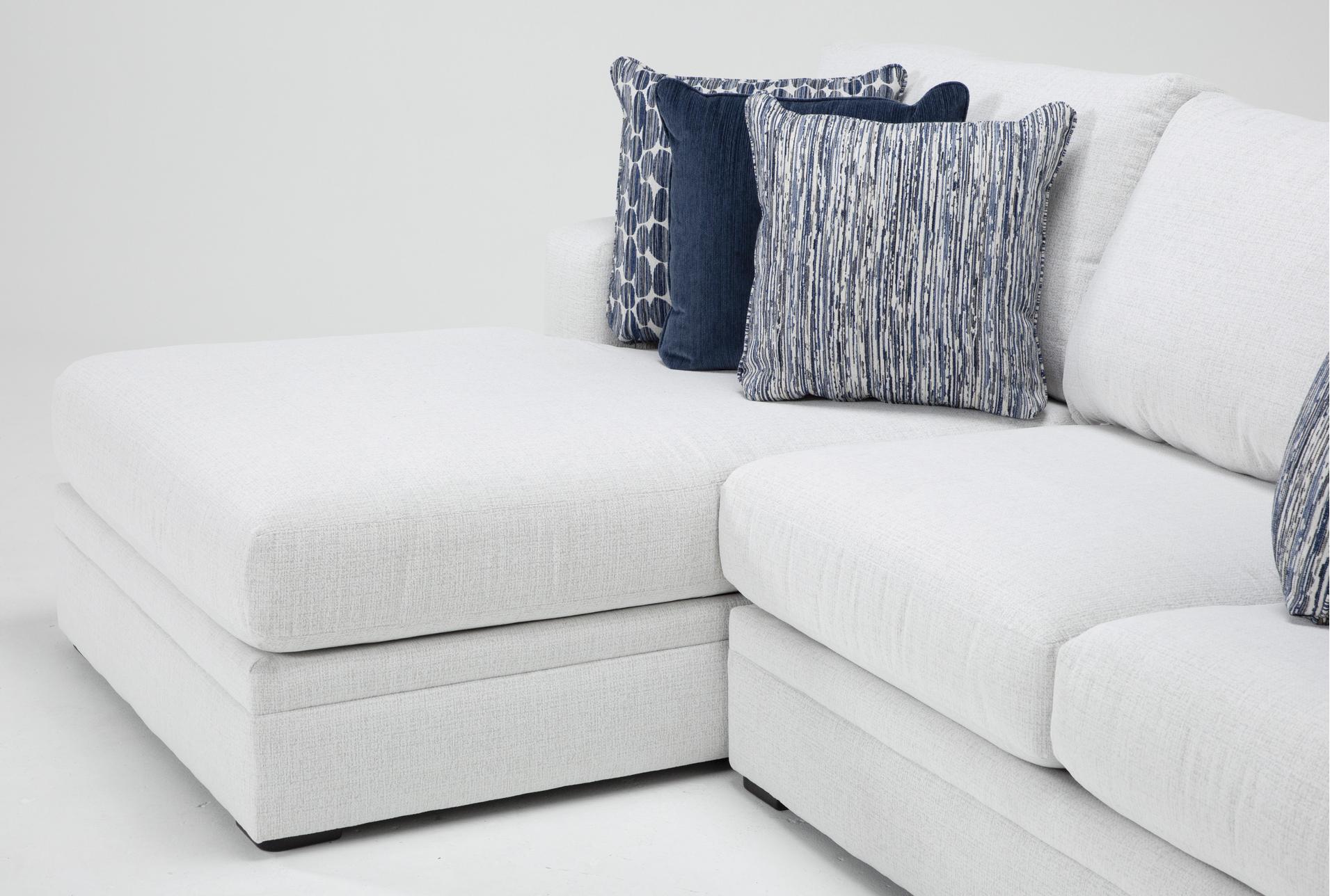 anacapa natural ivory fabric 109" 2 piece full sleeper sectional with left arm facing chaise 17 anacapa natural ivory fabric 109" 2 piece full sleeper sectional with left arm facing chaise