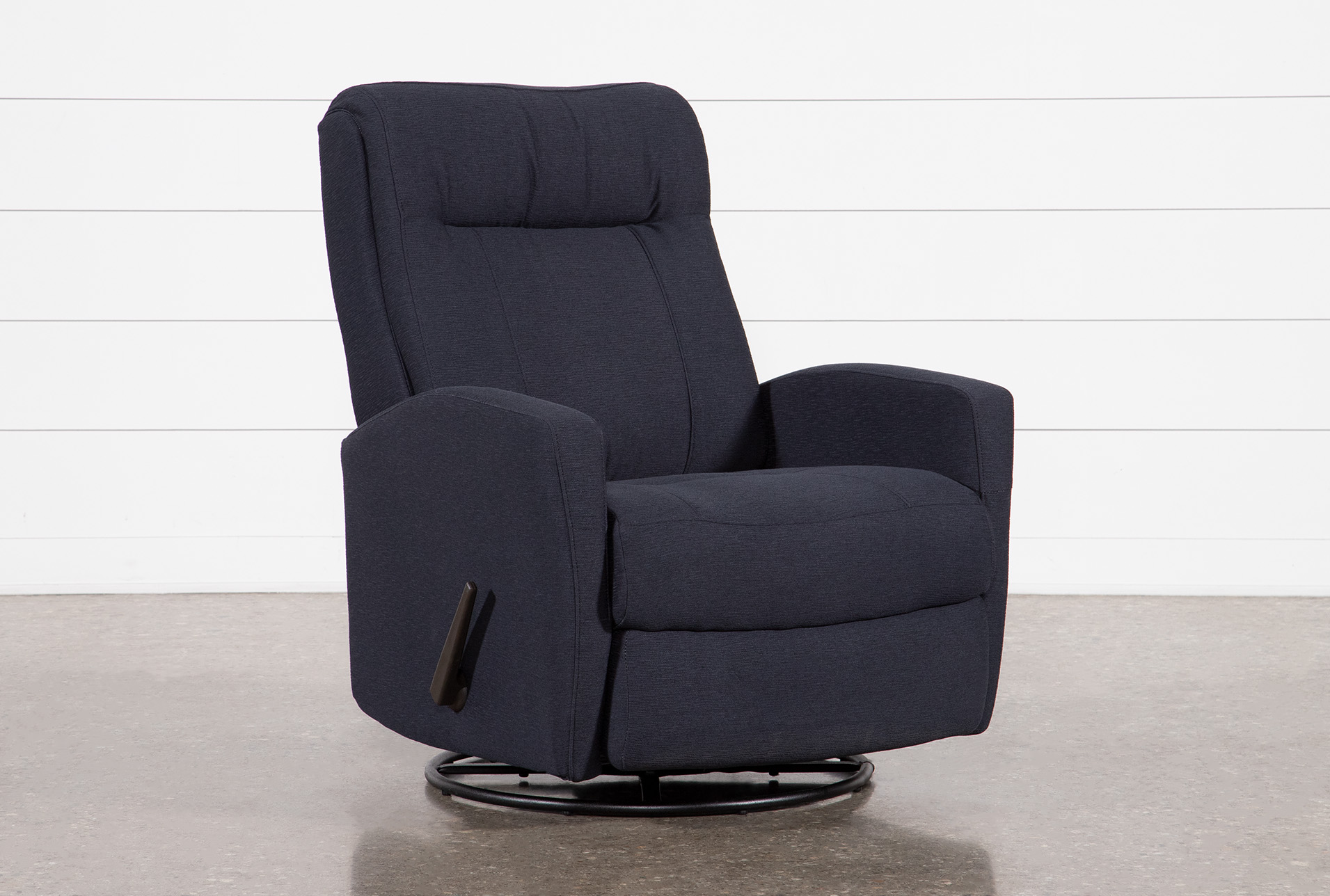 dale iv fabric swivel glider recliner | rocker