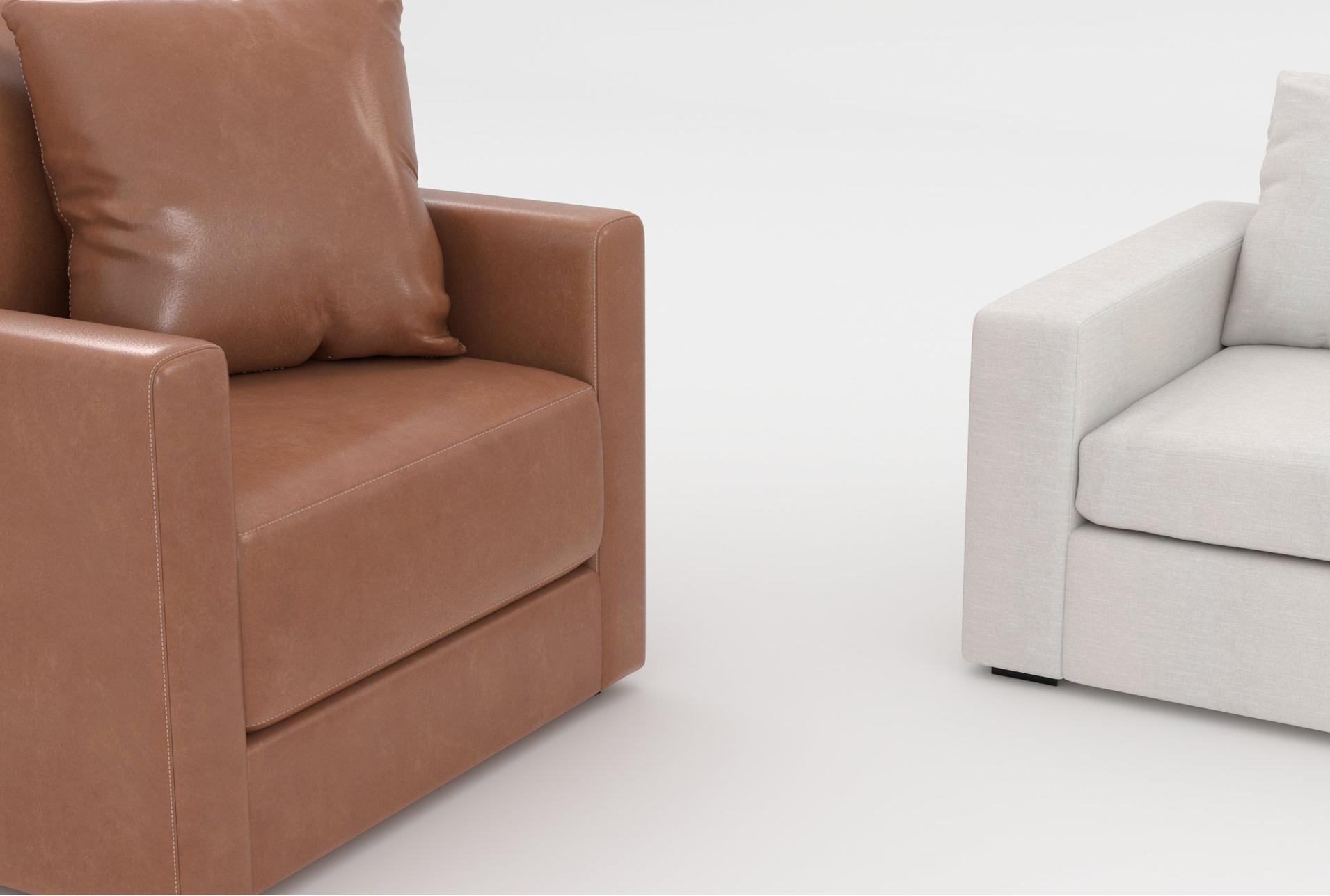 araceli ii sand beige fabric 86" sofa|alicia saddle brown vegan faux leather 40" chair 18 araceli ii sand beige fabric 86" sofa|alicia saddle brown vegan faux leather 40" chair