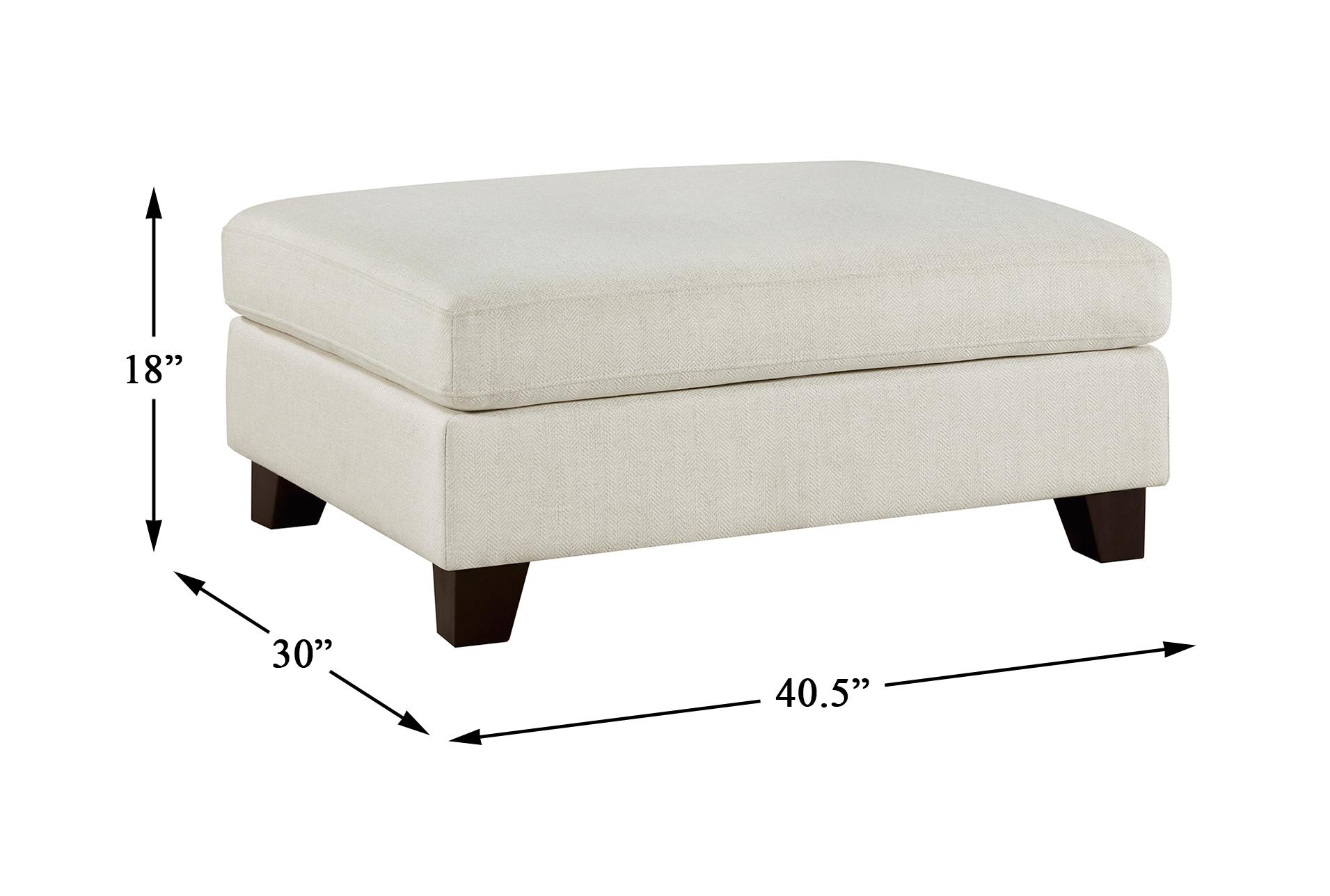 dickinson ivory ottoman 9 dickinson ivory ottoman