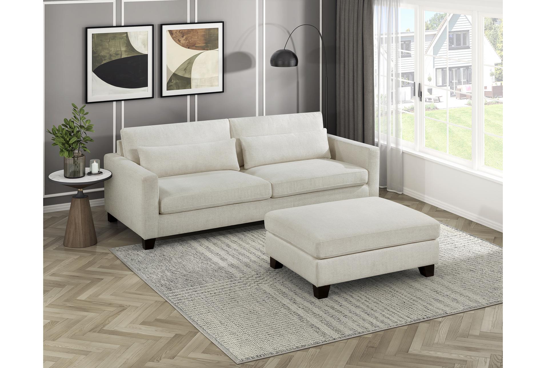 dickinson ivory ottoman 11 dickinson ivory ottoman