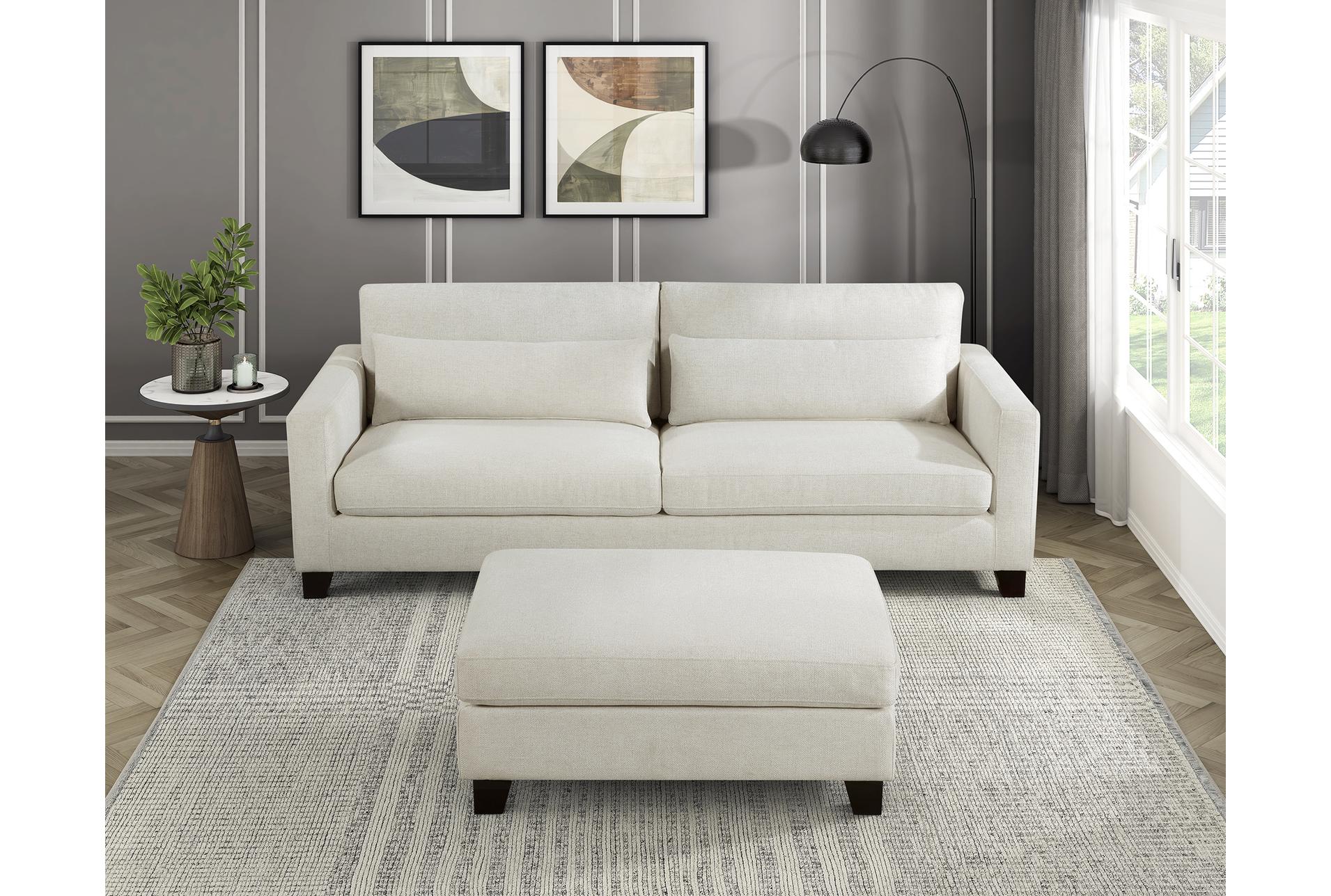 dickinson ivory ottoman 12 dickinson ivory ottoman