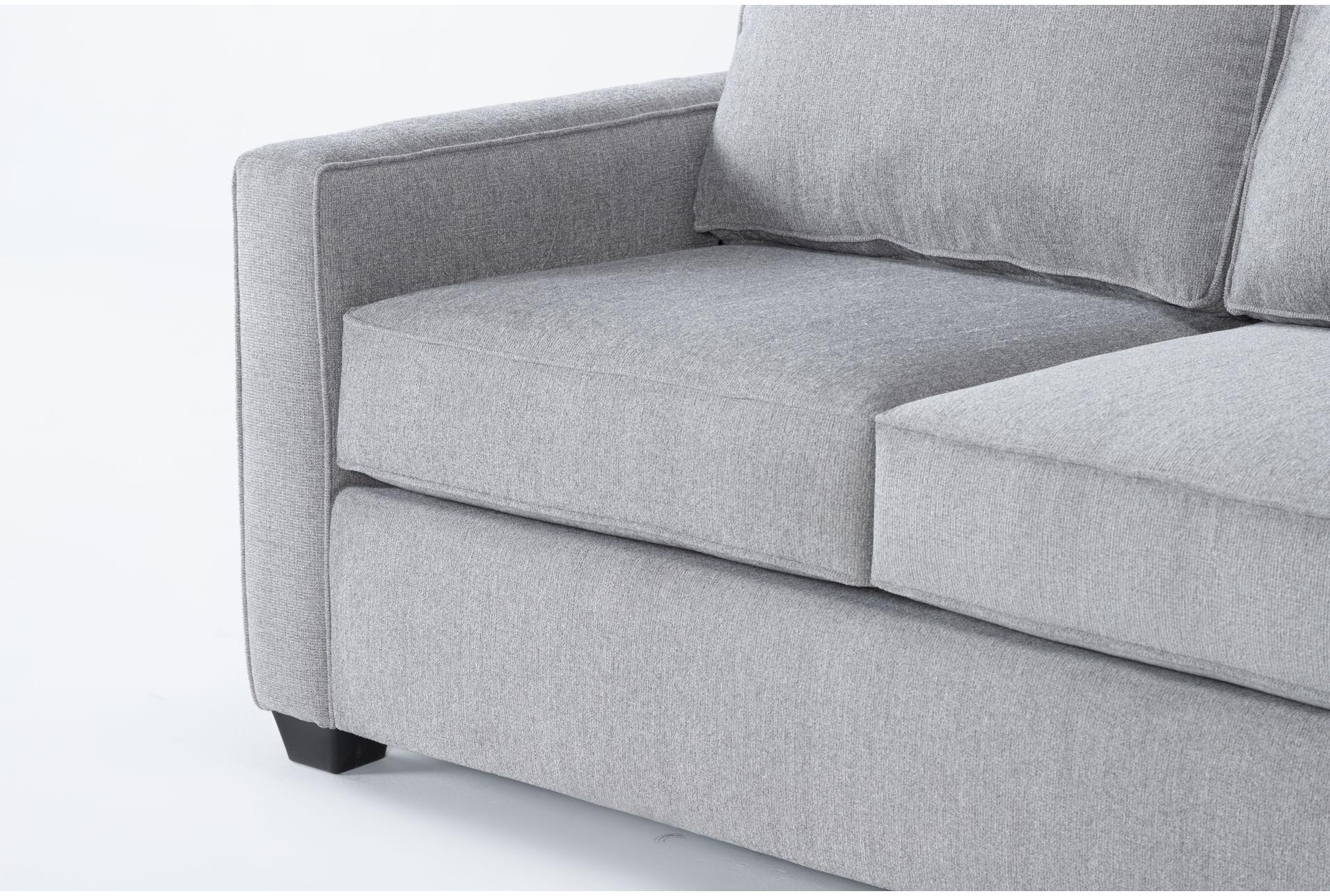 mathers oyster grey fabric 2 piece queen memory foam sleeper sofa bed & arm chair set 9 mathers oyster grey fabric 2 piece queen memory foam sleeper sofa bed & arm chair set