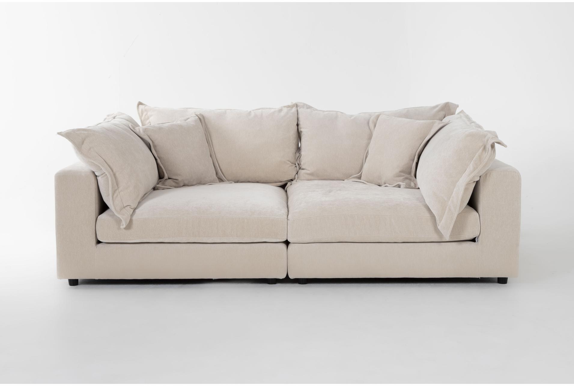 supreme lounger beige cobblestone fabric 2 piece oversized modular sofa 7 supreme lounger beige cobblestone fabric 2 piece oversized modular sofa