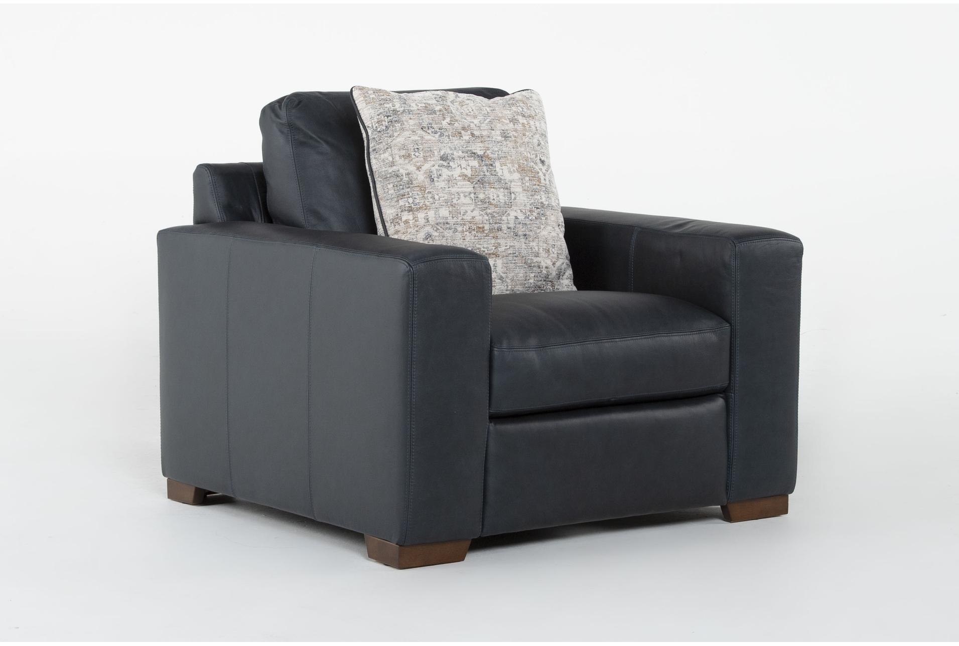 big sur navy blue leather oversized arm chair 8 big sur navy blue leather oversized arm chair