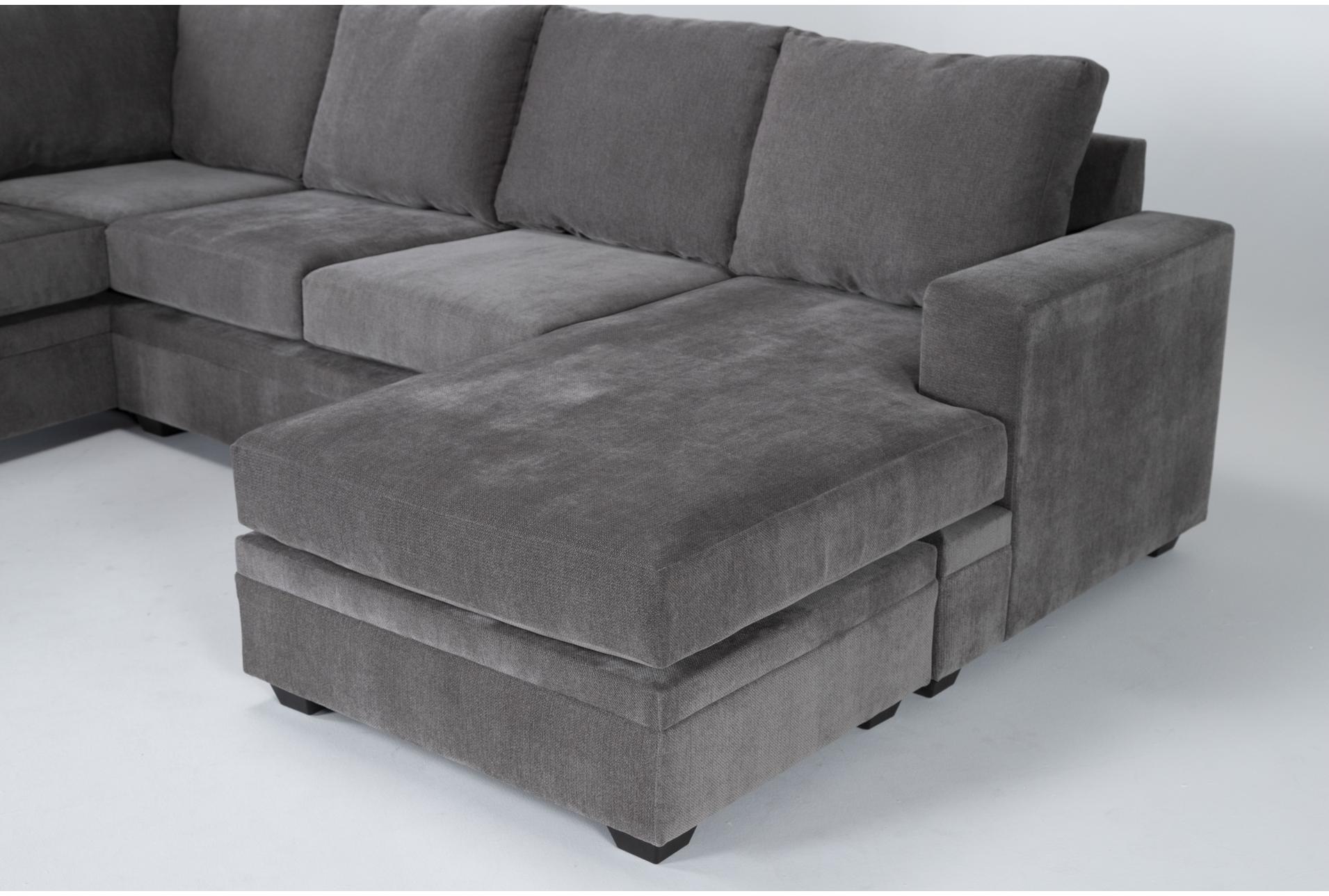 bonaterra charcoal grey fabric 127" 2 piece u-shaped sectional with right arm facing sofa chaise & storage ottoman 8 bonaterra charcoal grey fabric 127" 2 piece u-shaped sectional with right arm facing sofa chaise & storage ottoman
