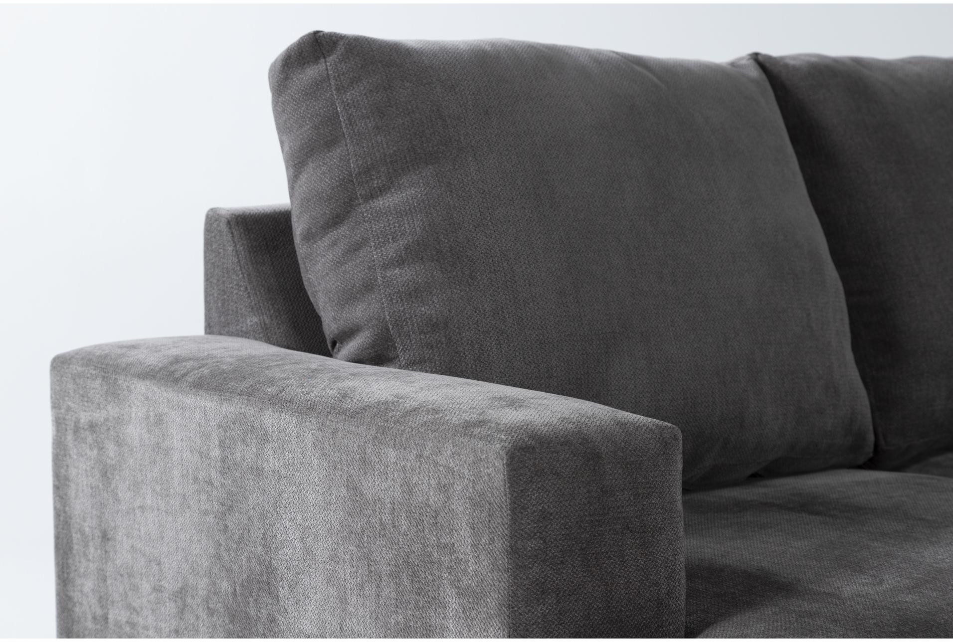 bonaterra charcoal grey fabric 127" 2 piece u-shaped sectional with right arm facing sofa chaise & storage ottoman 9 bonaterra charcoal grey fabric 127" 2 piece u-shaped sectional with right arm facing sofa chaise & storage ottoman
