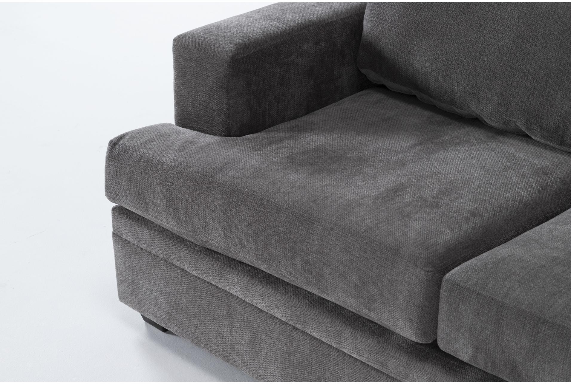 bonaterra charcoal grey fabric 127" 2 piece u-shaped sectional with right arm facing sofa chaise & storage ottoman 10 bonaterra charcoal grey fabric 127" 2 piece u-shaped sectional with right arm facing sofa chaise & storage ottoman