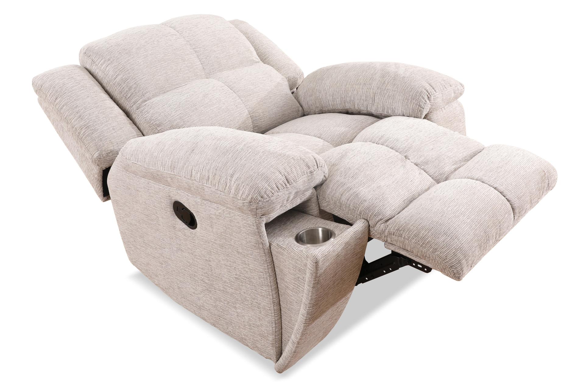 balto taupe polyester 46" manual oversized recliner 10 balto taupe polyester 46" manual oversized recliner