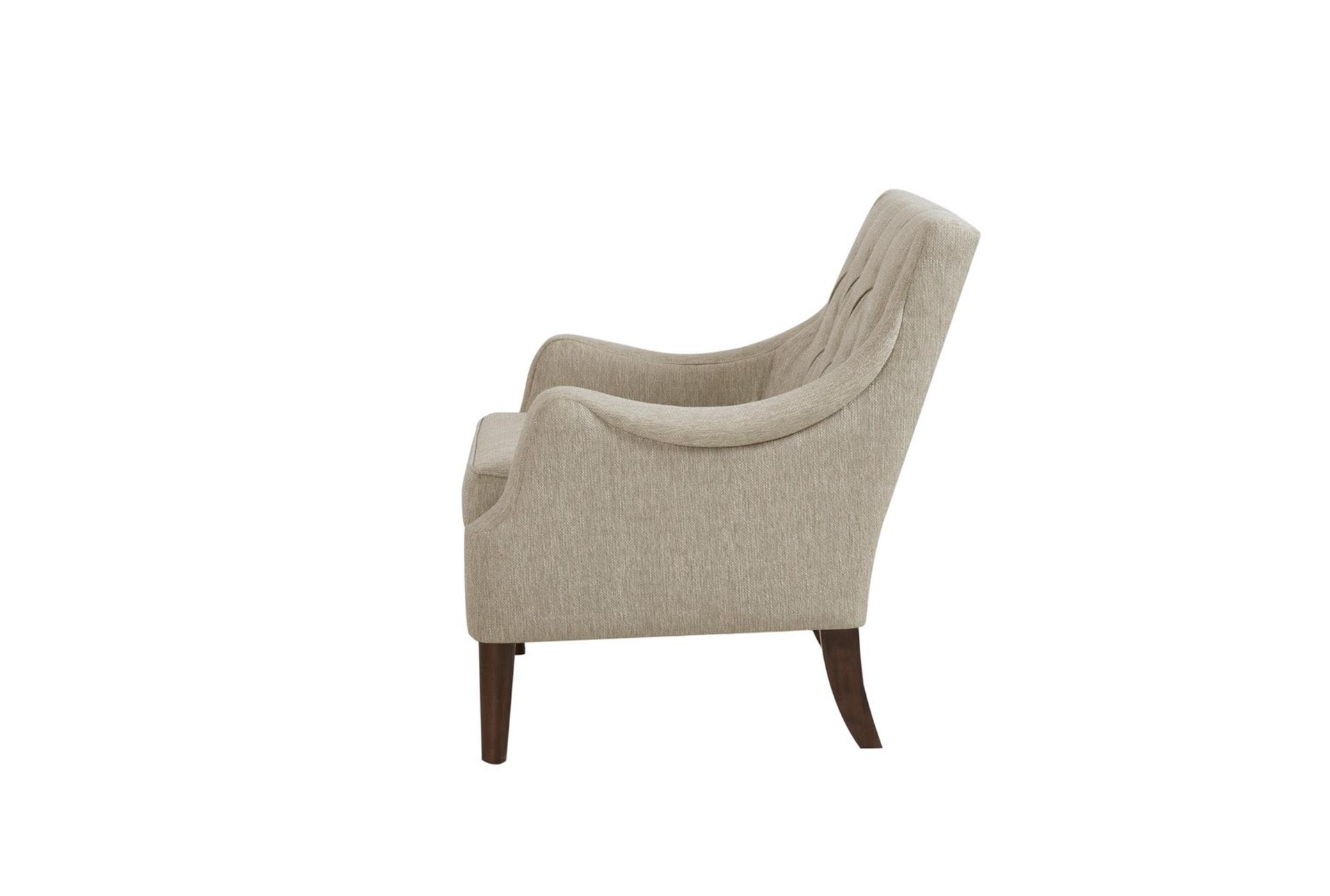 qwen beige tufted fabric accent arm chair 10 qwen beige tufted fabric accent arm chair