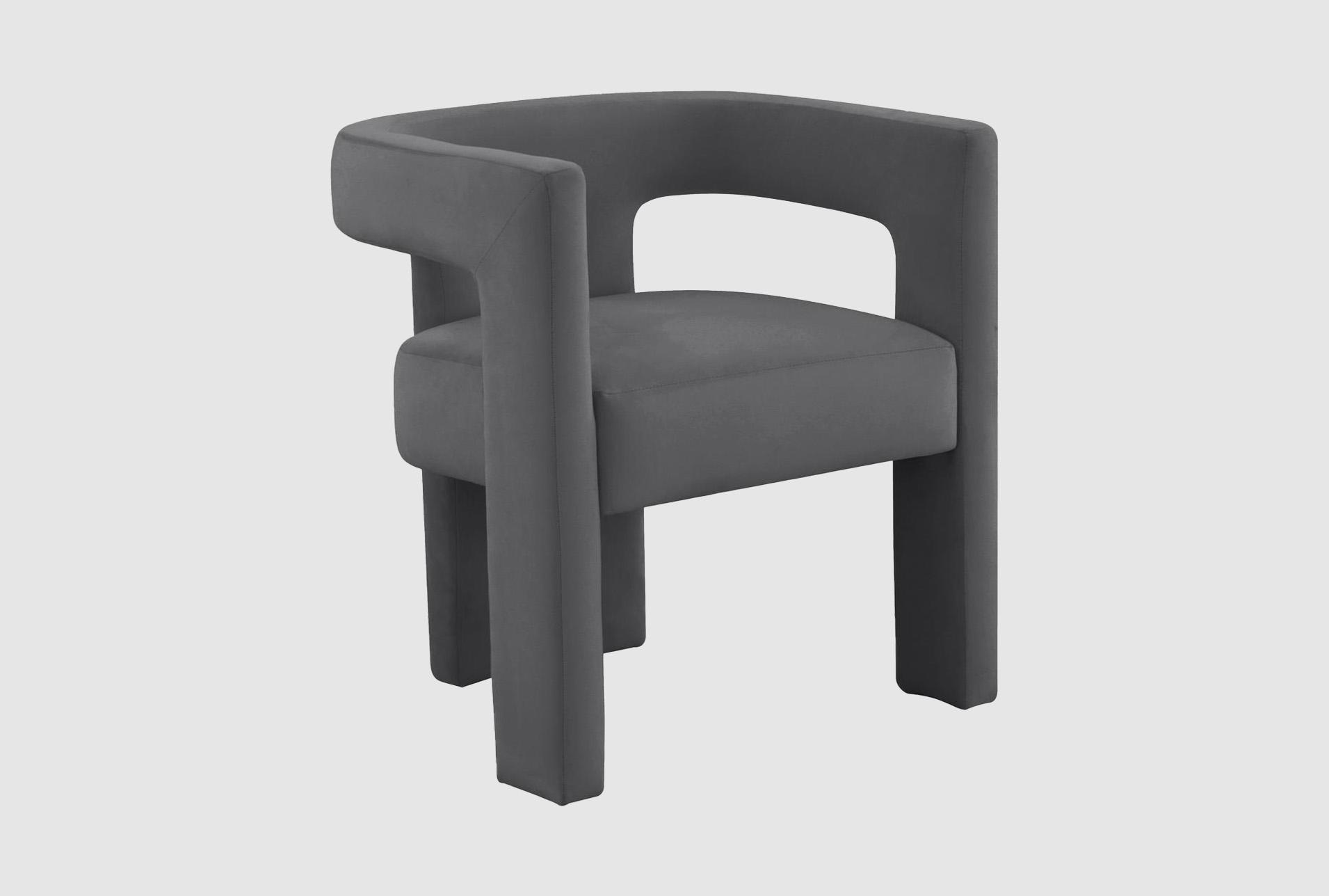 sloane dark grey velvet fabric barrel chair 1 sloane dark grey velvet fabric barrel chair