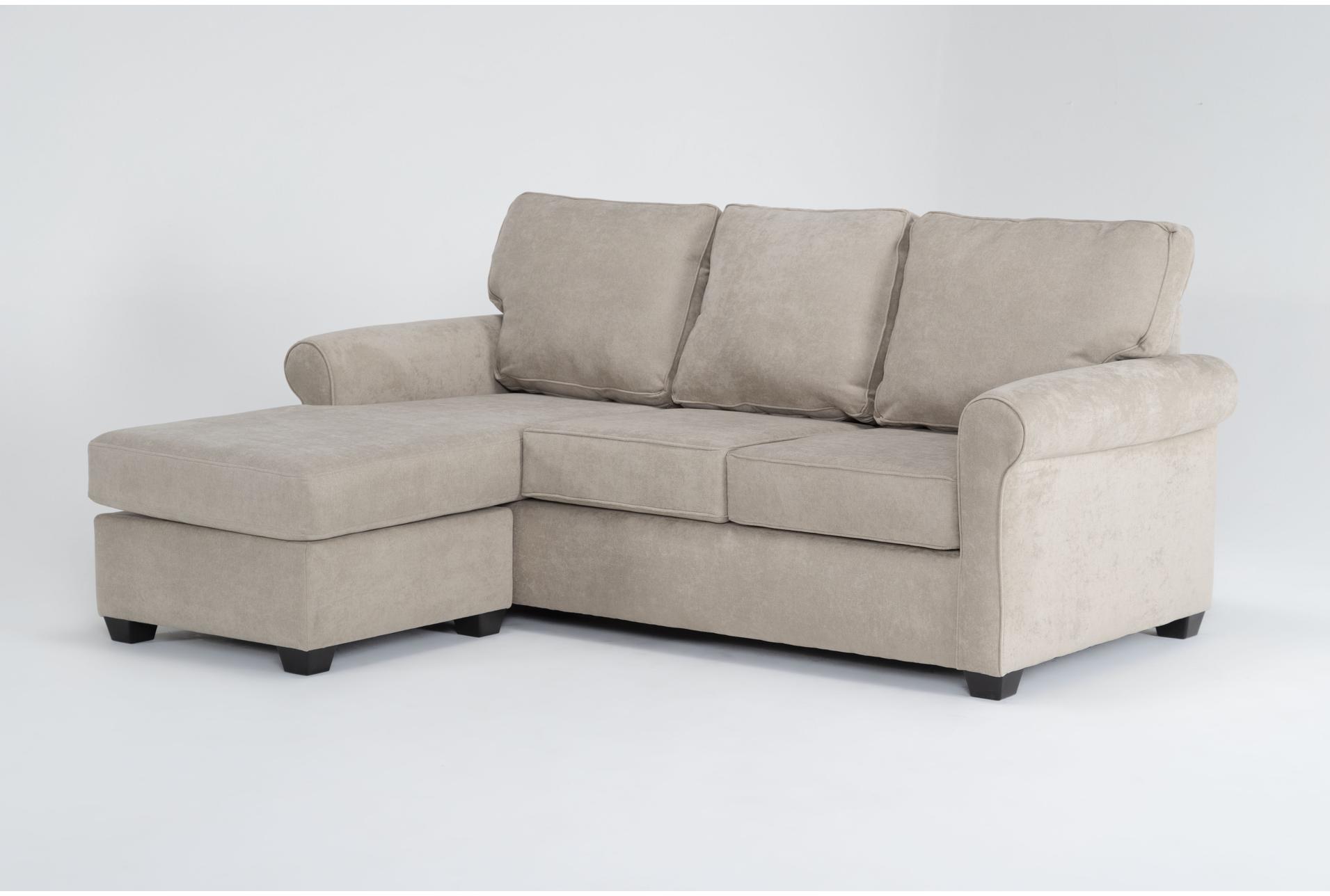 athos cream beige fabric 86" sofa with reversible chaise | rolled arms 8 athos cream beige fabric 86" sofa with reversible chaise | rolled arms