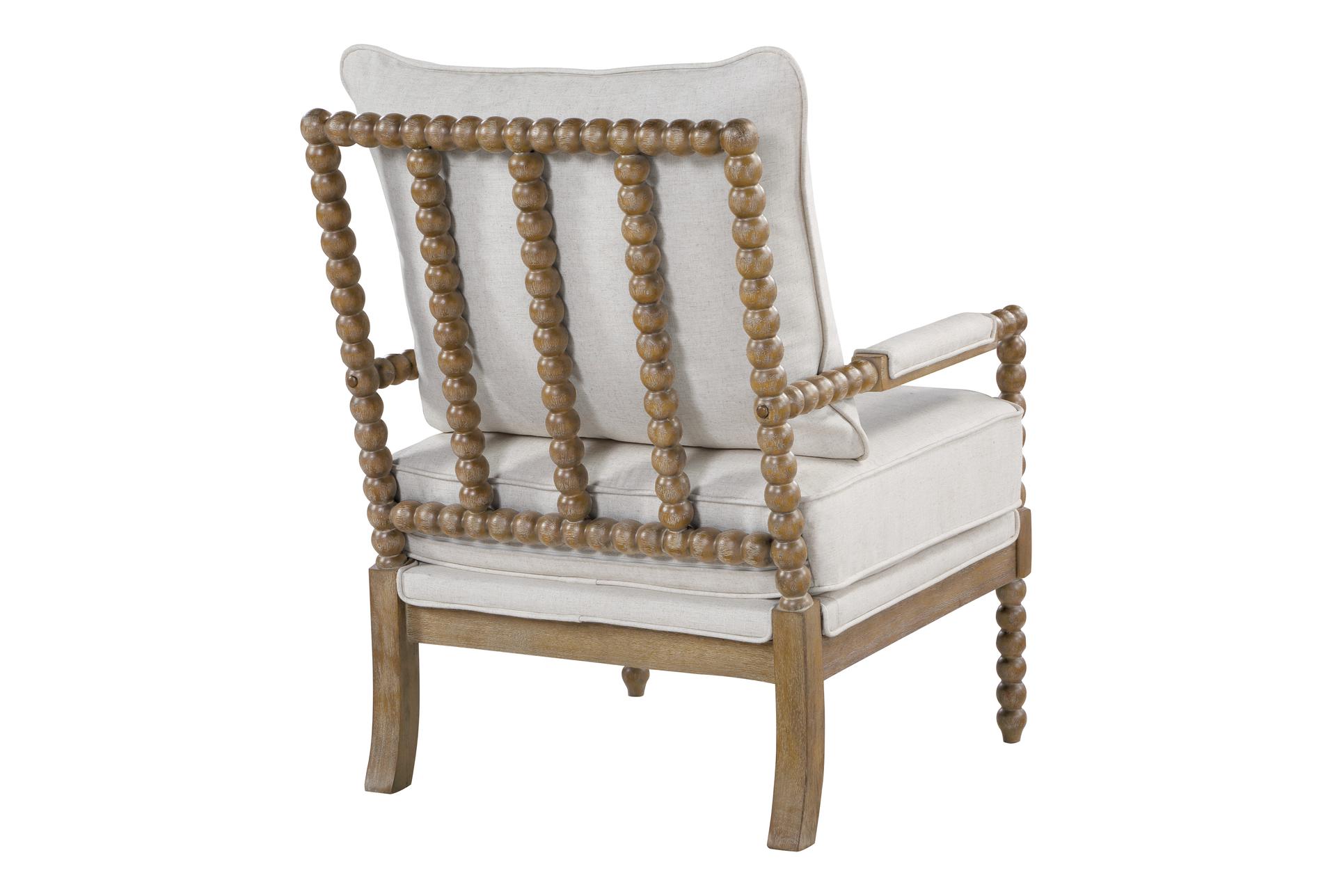 fletcher white fabric linen spindle arm chair with rustic brown finish | lounge | with arms | armchair 7 fletcher white fabric linen spindle arm chair with rustic brown finish | lounge | with arms | armchair
